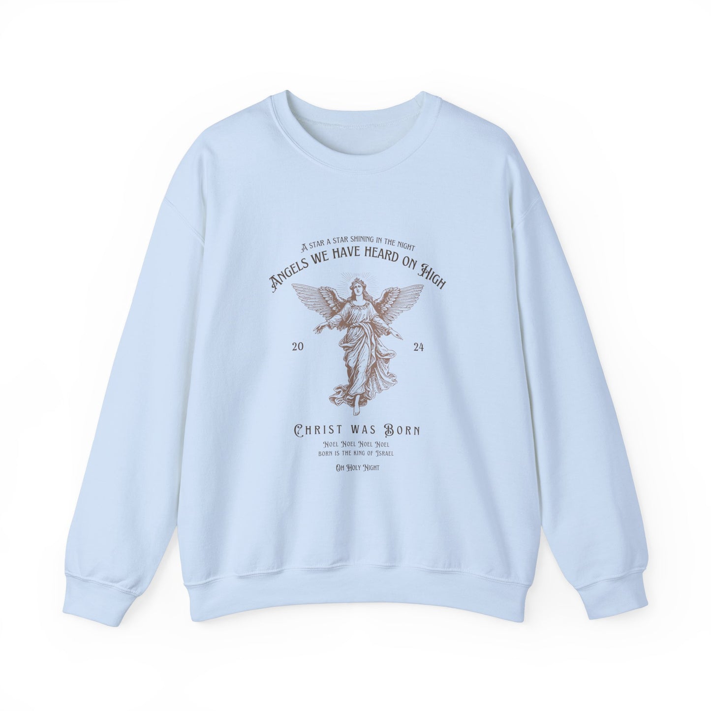 Christ Was Born Unisex Heavy Blend™ Crewneck Sweatshirt