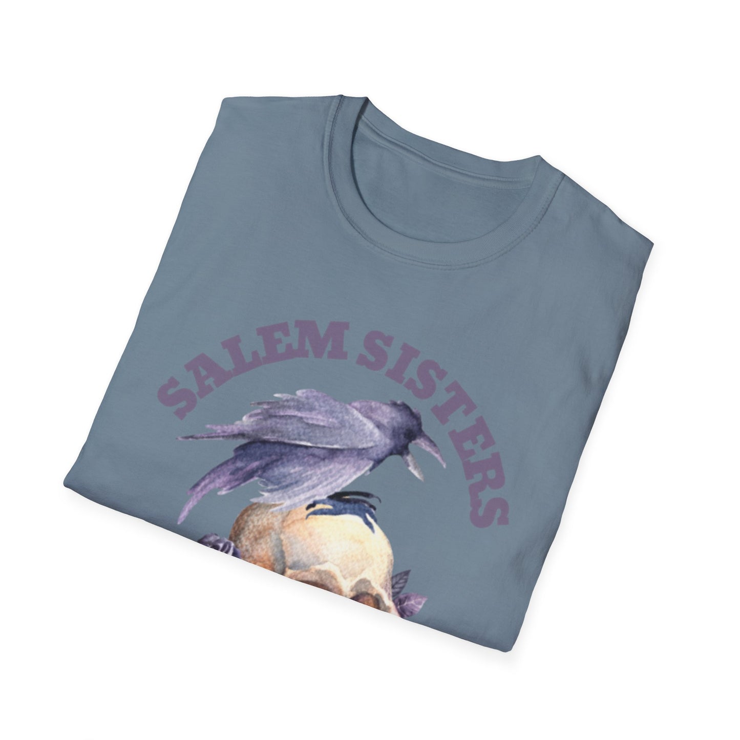 Salem Sisters Skull Unisex Softstyle T-Shirt