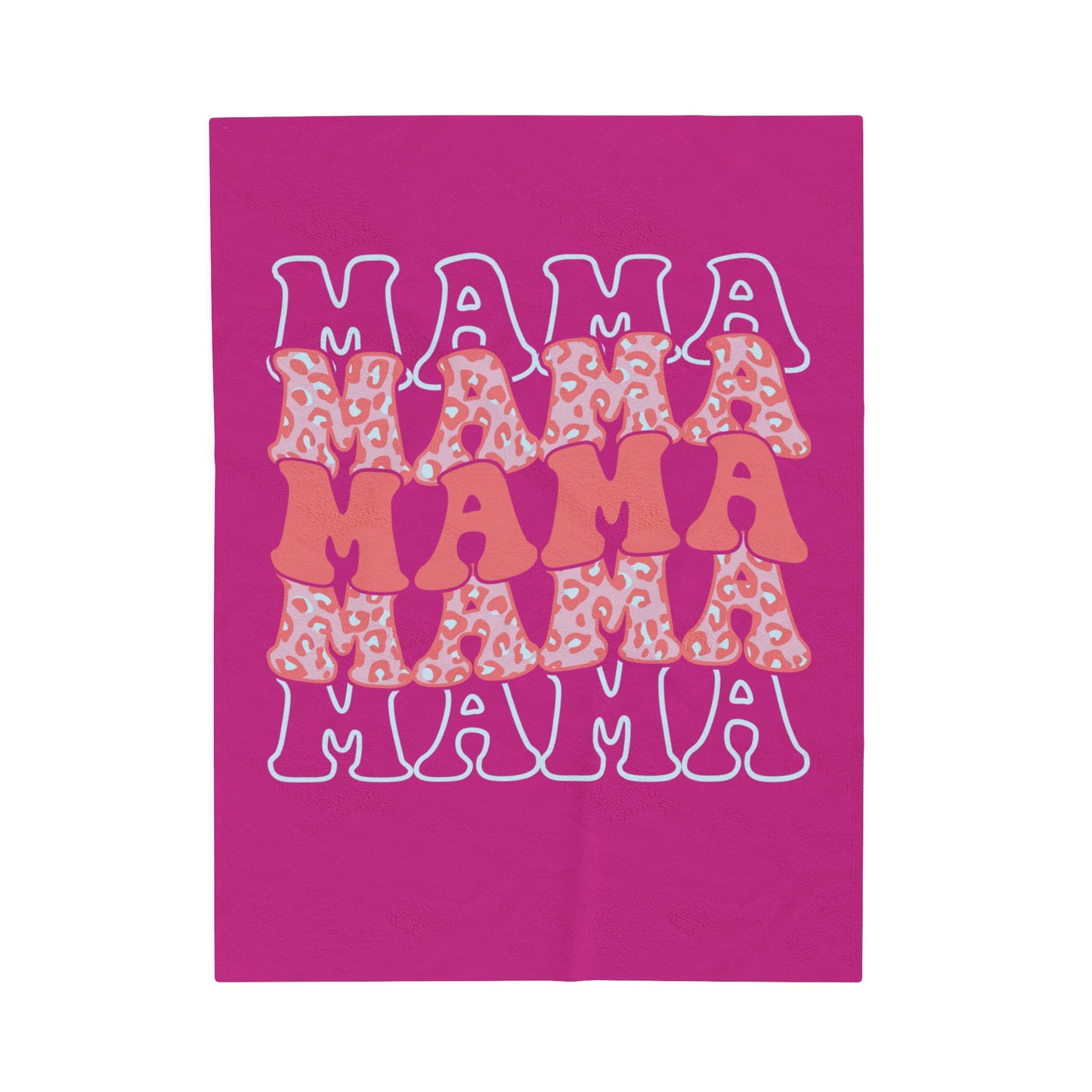 MAMA Velveteen Plush Blanket