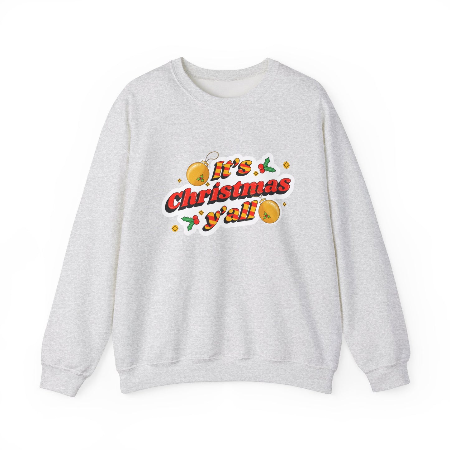 Christmas Ya’ll Unisex Heavy Blend™ Crewneck Sweatshirt