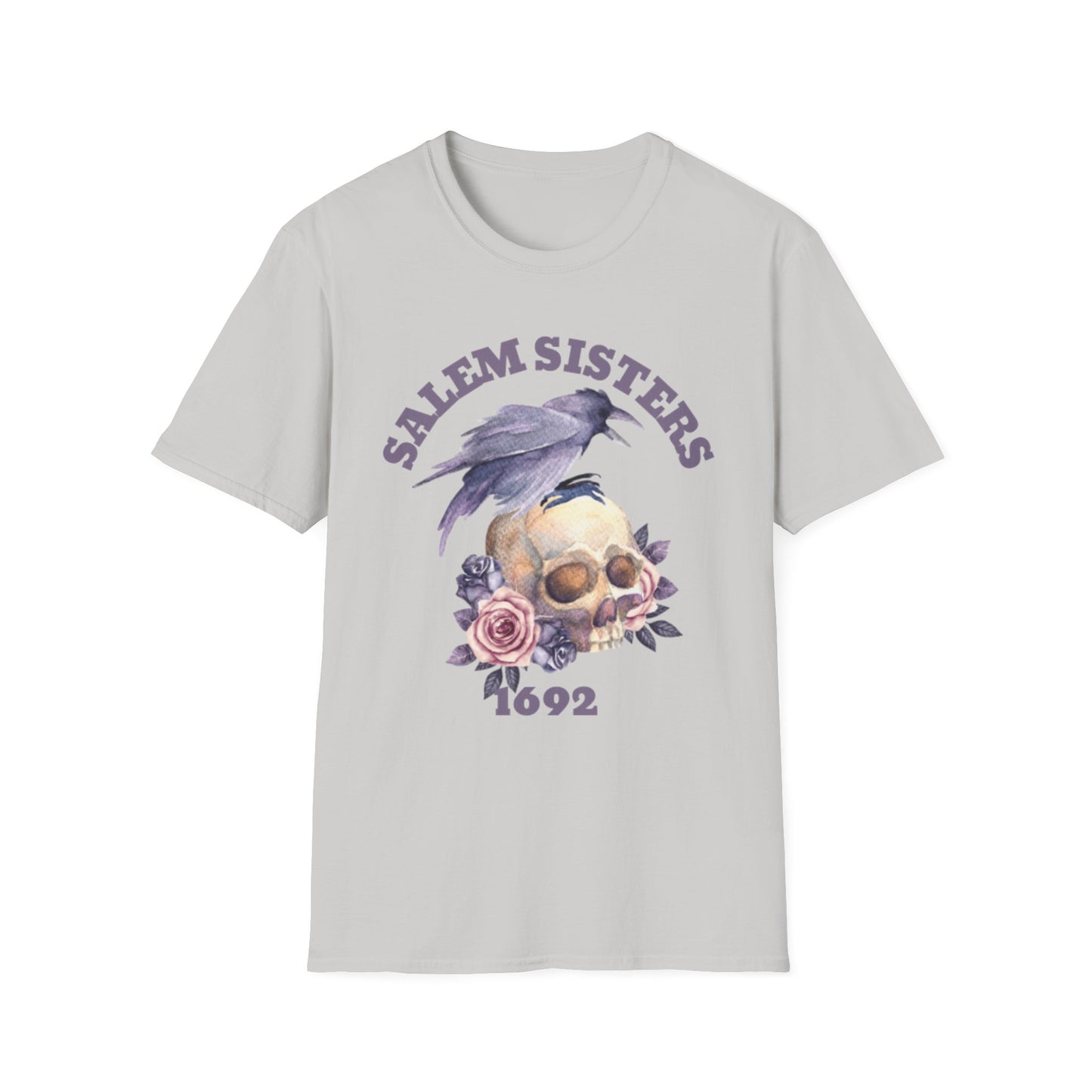 Salem Sisters Skull Unisex Softstyle T-Shirt