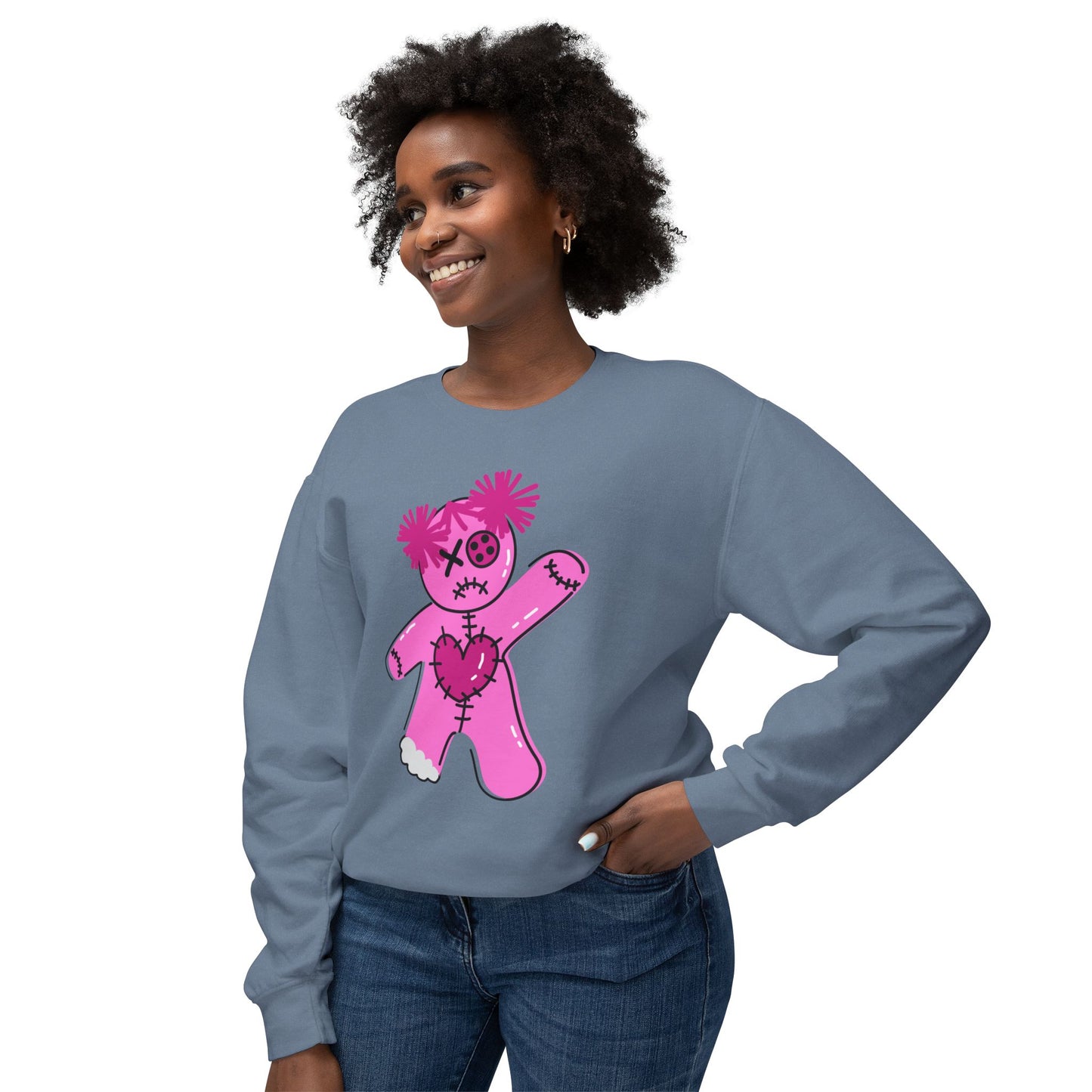 Susie Voodoo Unisex Lightweight Crewneck Sweatshirt