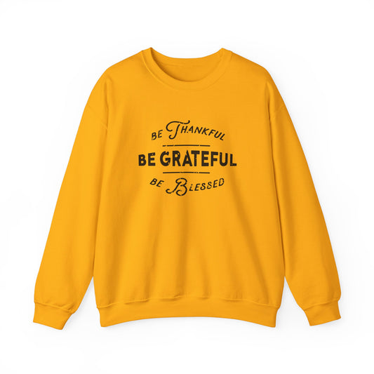 Be Thankful Unisex Heavy Blend™ Crewneck Sweatshirt