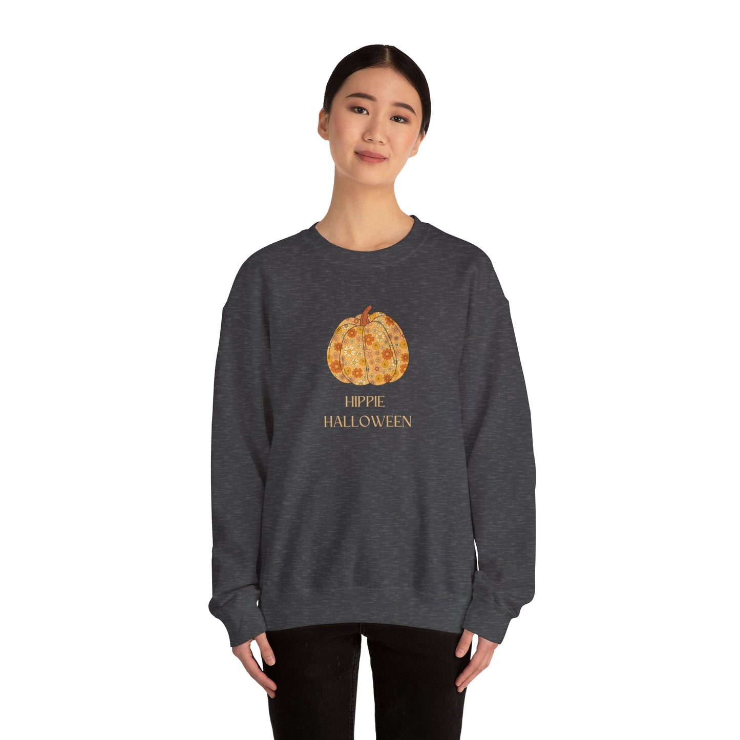 Hippie Halloween Unisex Heavy Blend™ Crewneck Sweatshirt