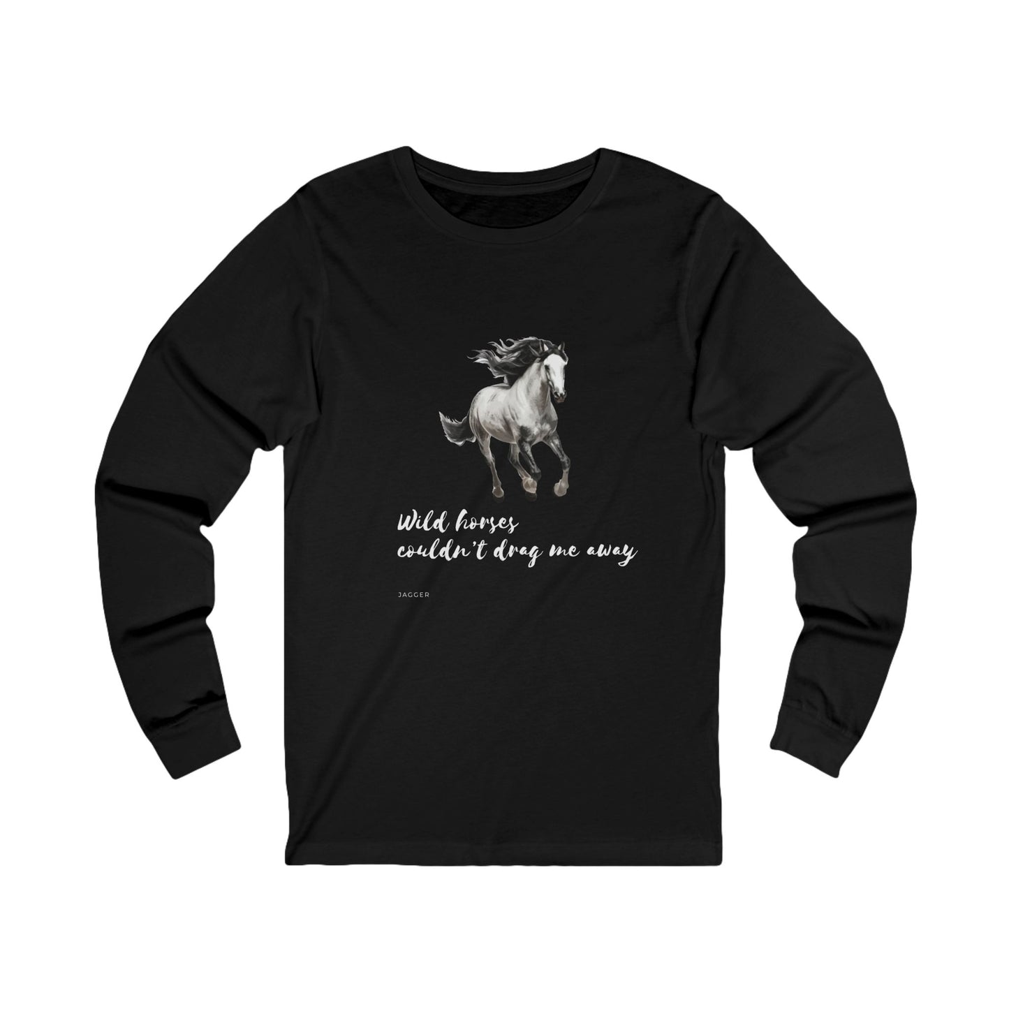 Wild Horses Unisex Jersey Long Sleeve Tee