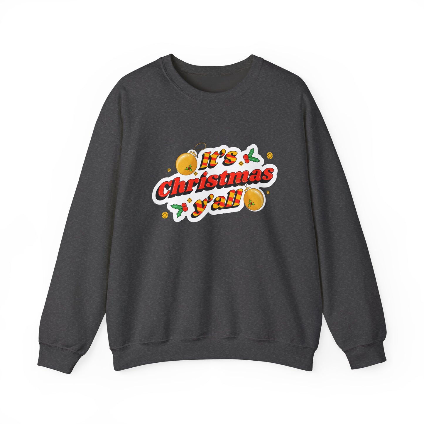 Christmas Ya’ll Unisex Heavy Blend™ Crewneck Sweatshirt