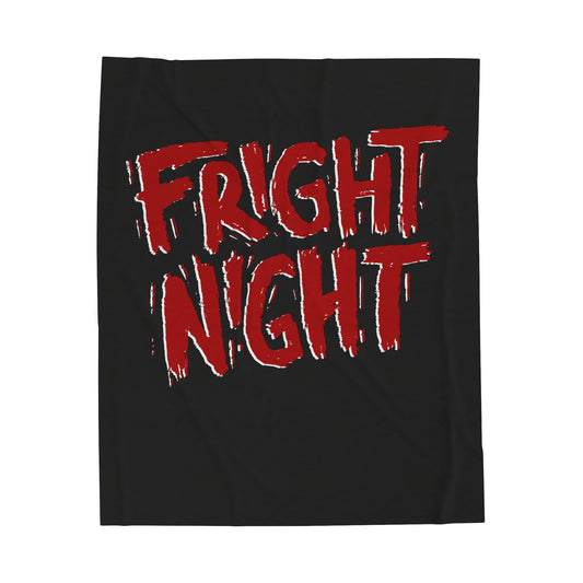 Fright Night Velveteen Plush Blanket