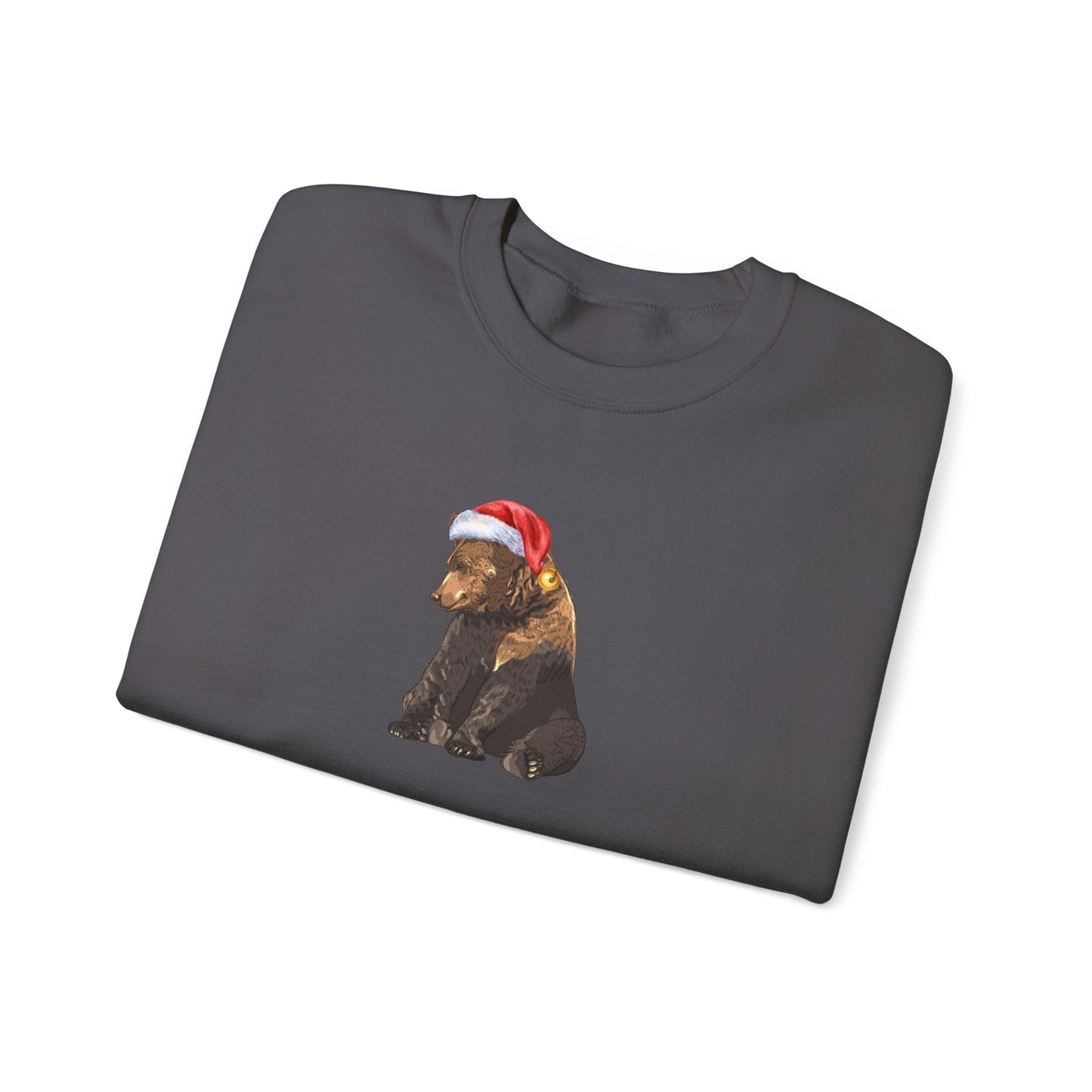 She Chose the Bear Santa Unisex Heavy Blend™ Crewneck Sweatshirt