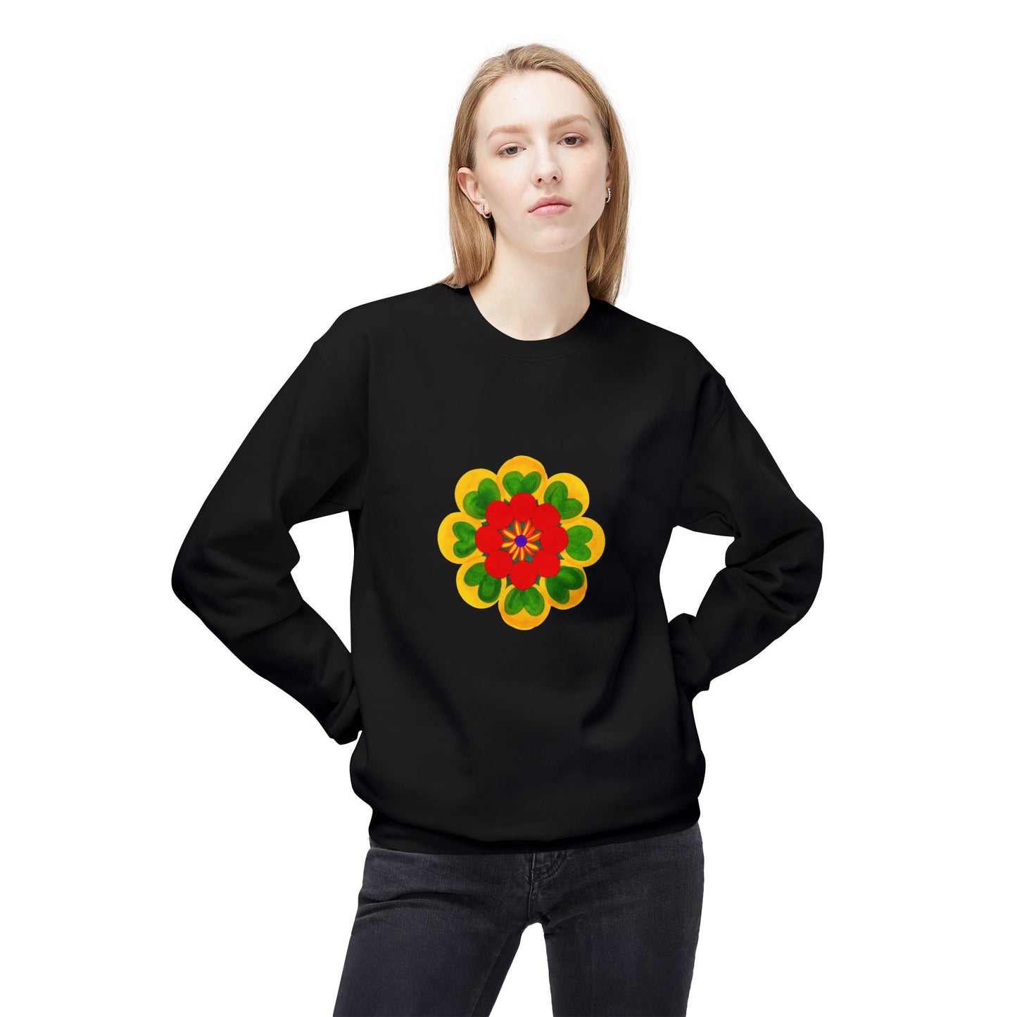 Cactus II Unisex Midweight Softstyle Fleece Crewneck Sweatshirt