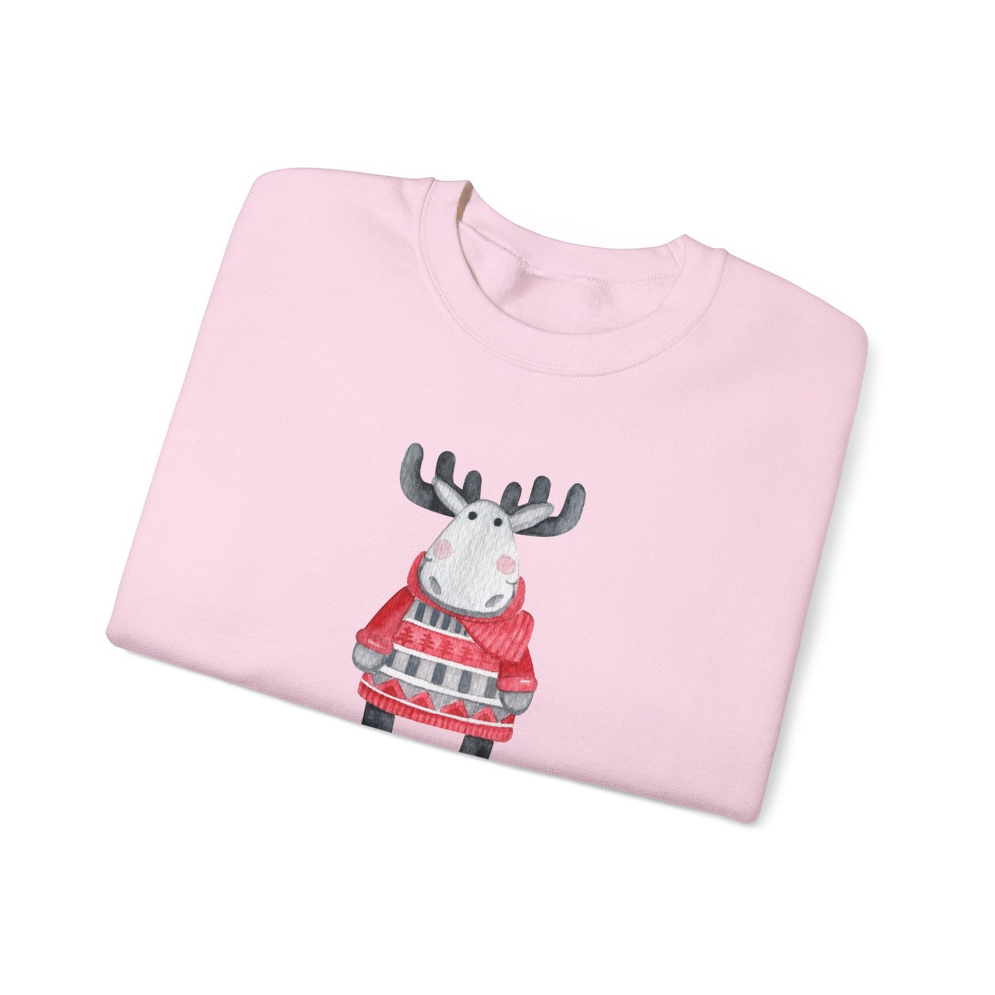 Moose U Sweater Unisex Heavy Blend™ Crewneck Sweatshirt