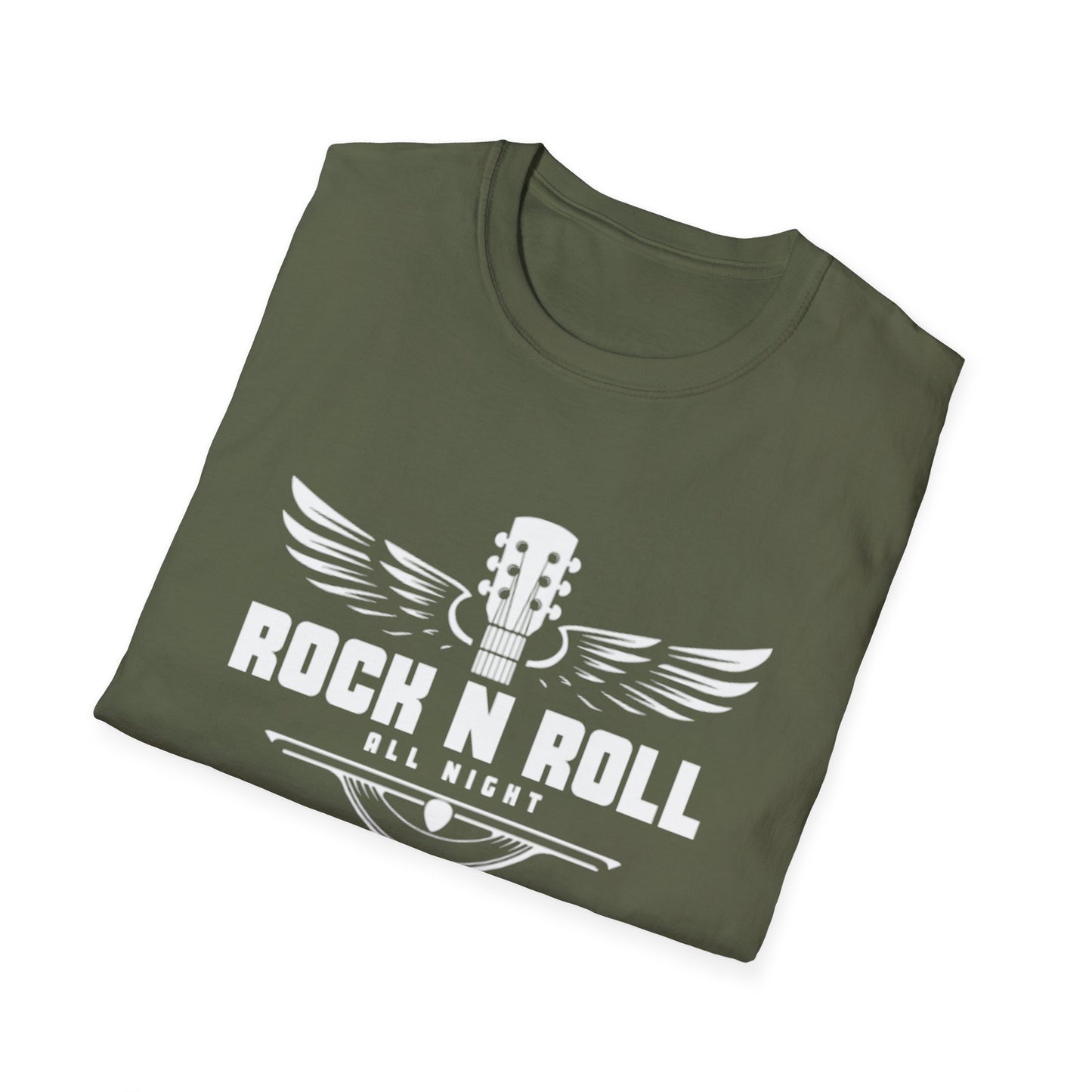 Rock n Roll All Night Unisex Softstyle T-Shirt