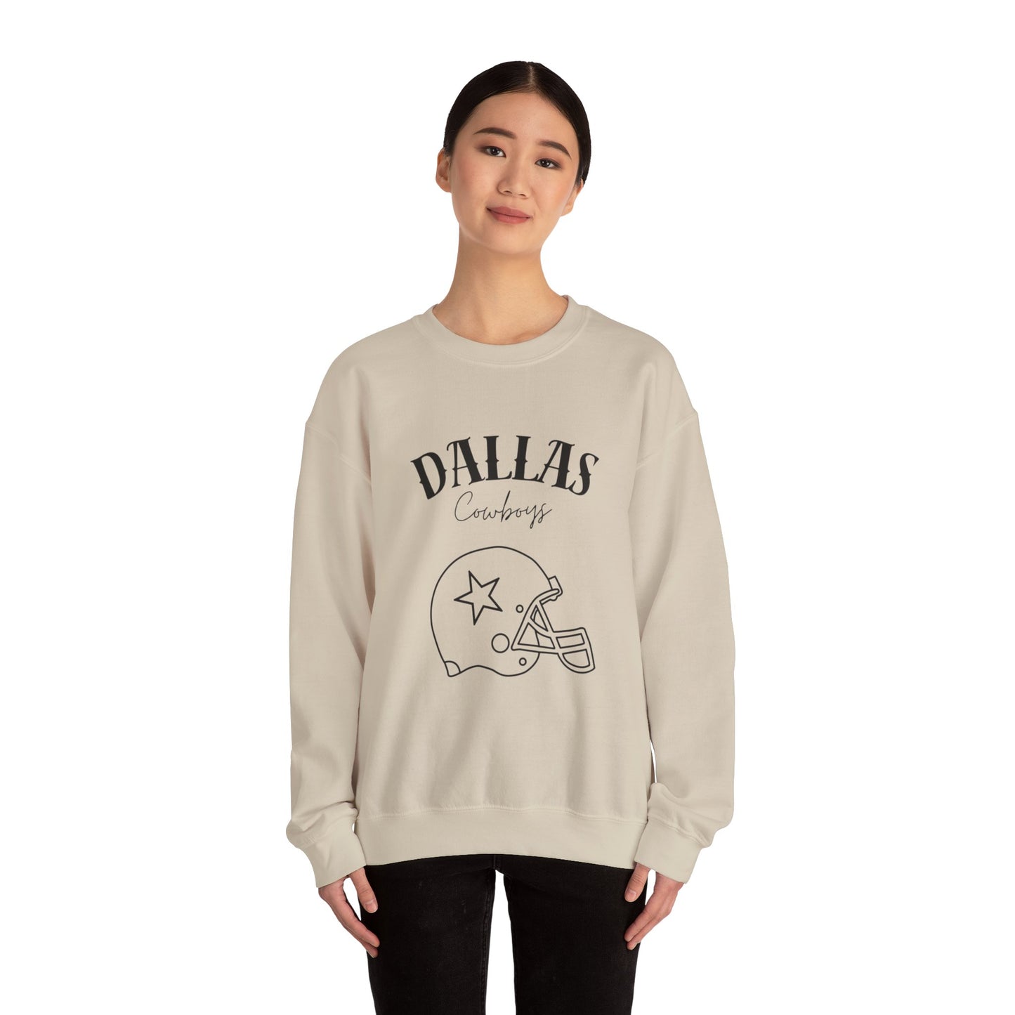 Dallas Helmet Unisex Heavy Blend™ Crewneck Sweatshirt