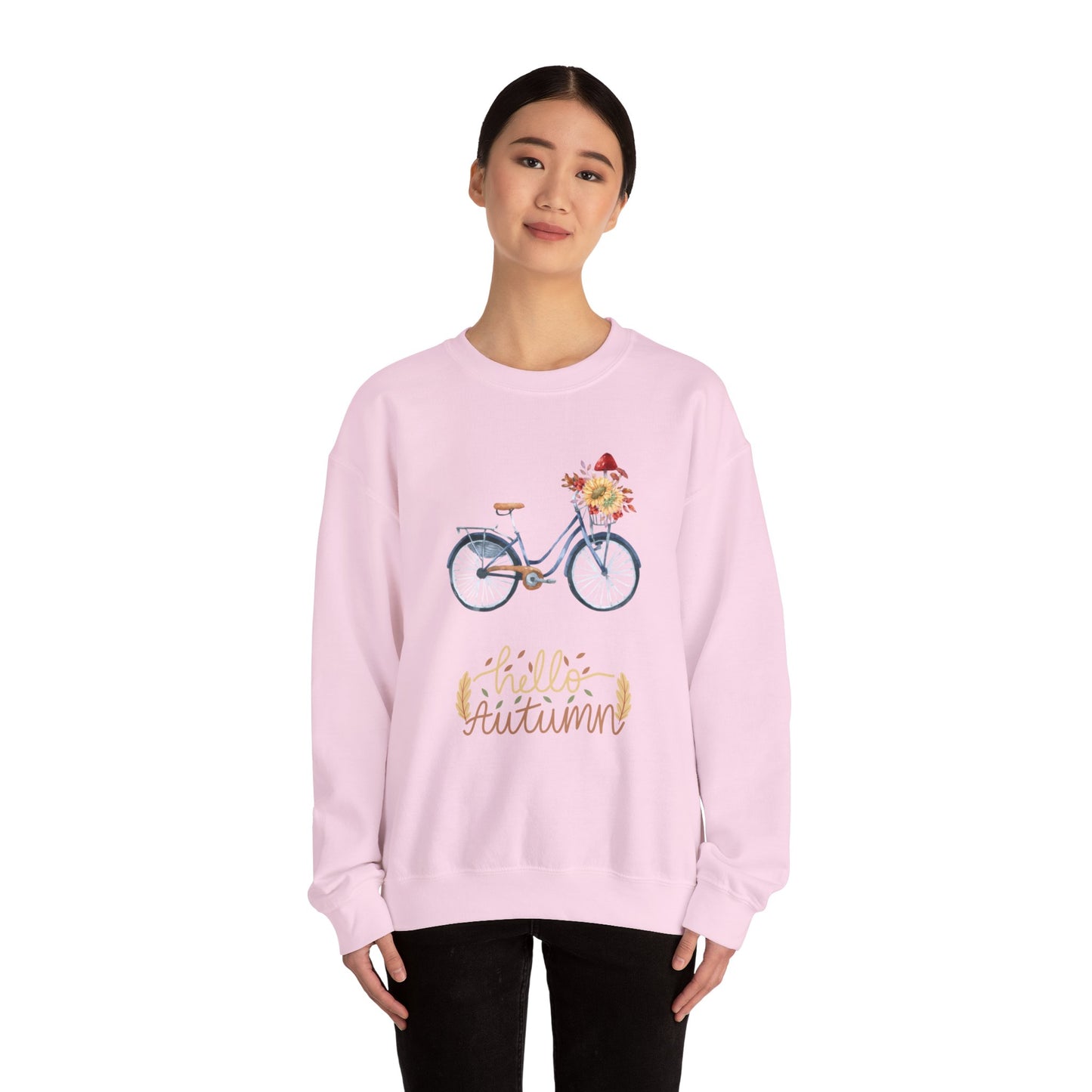 Hello Autumn Unisex Heavy Blend™ Crewneck Sweatshirt