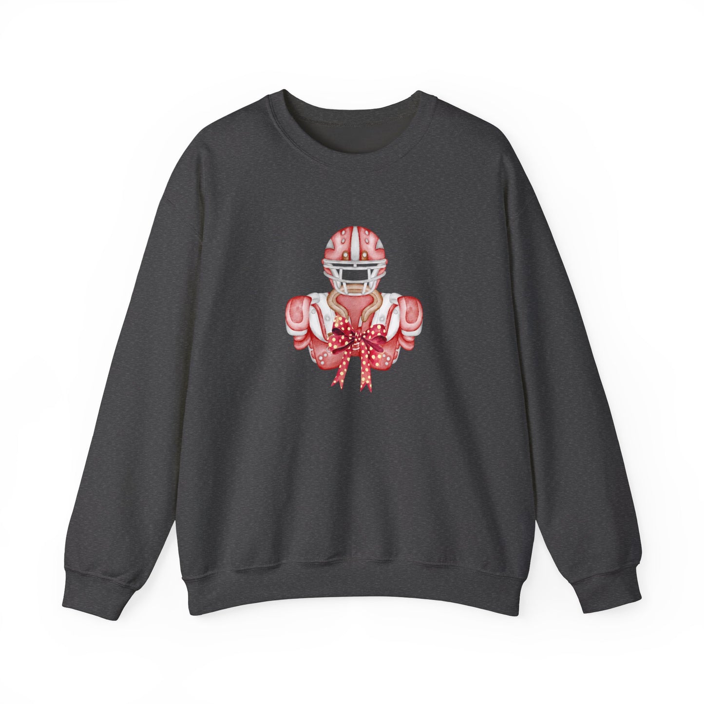 Red Bow Football Gear Unisex Heavy Blend™ Crewneck Sweatshirt