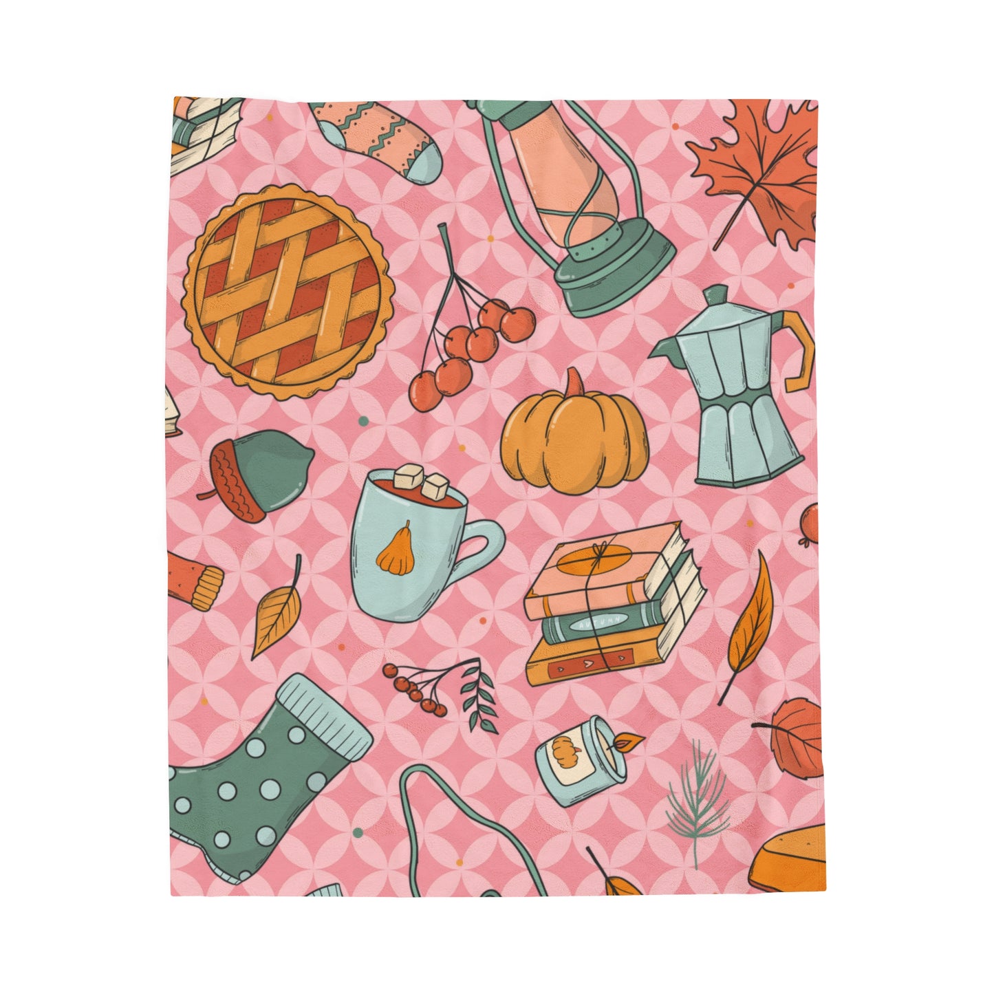 Yummy Fall Velveteen Plush Blanket