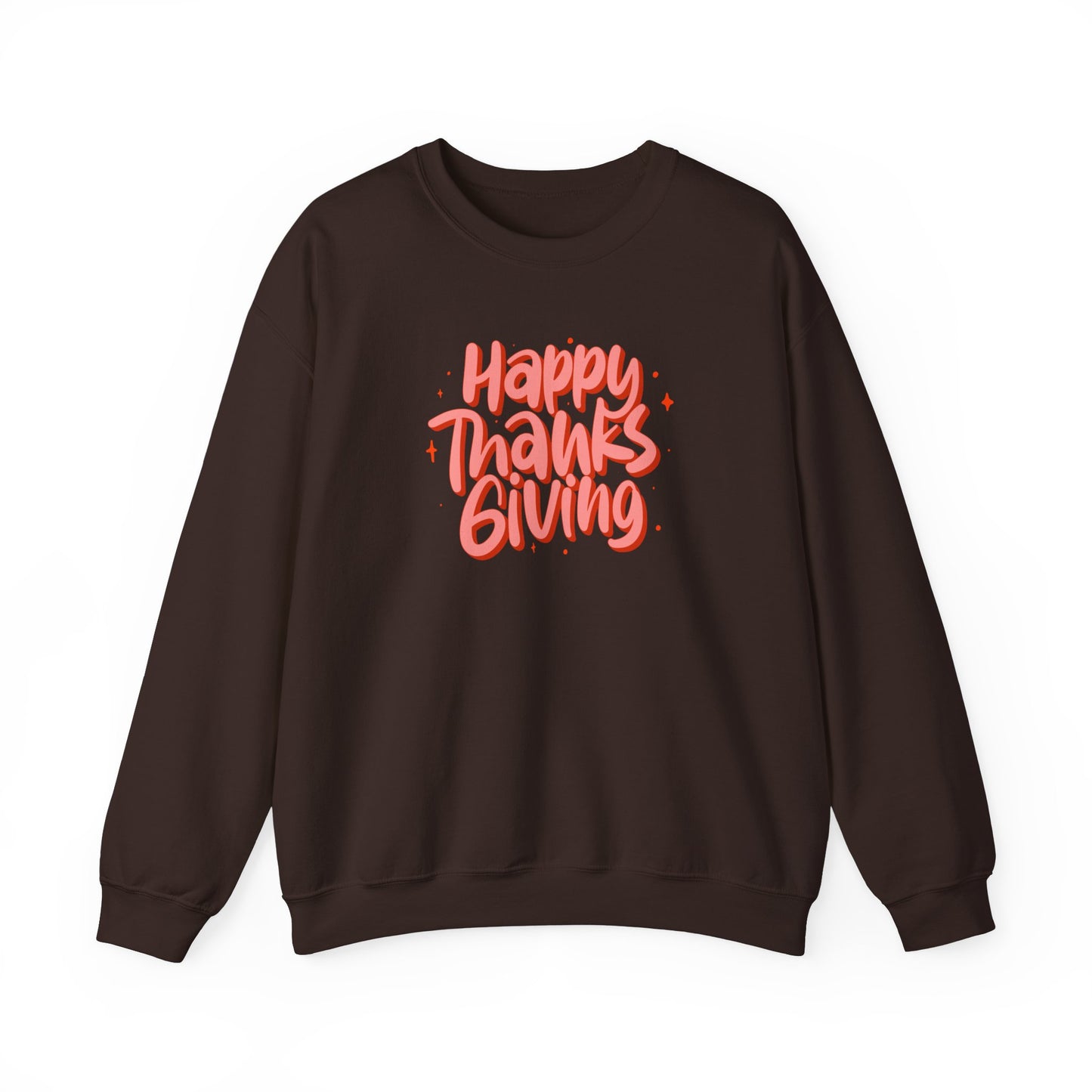 Happy Thanks Unisex Heavy Blend™ Crewneck Sweatshirt