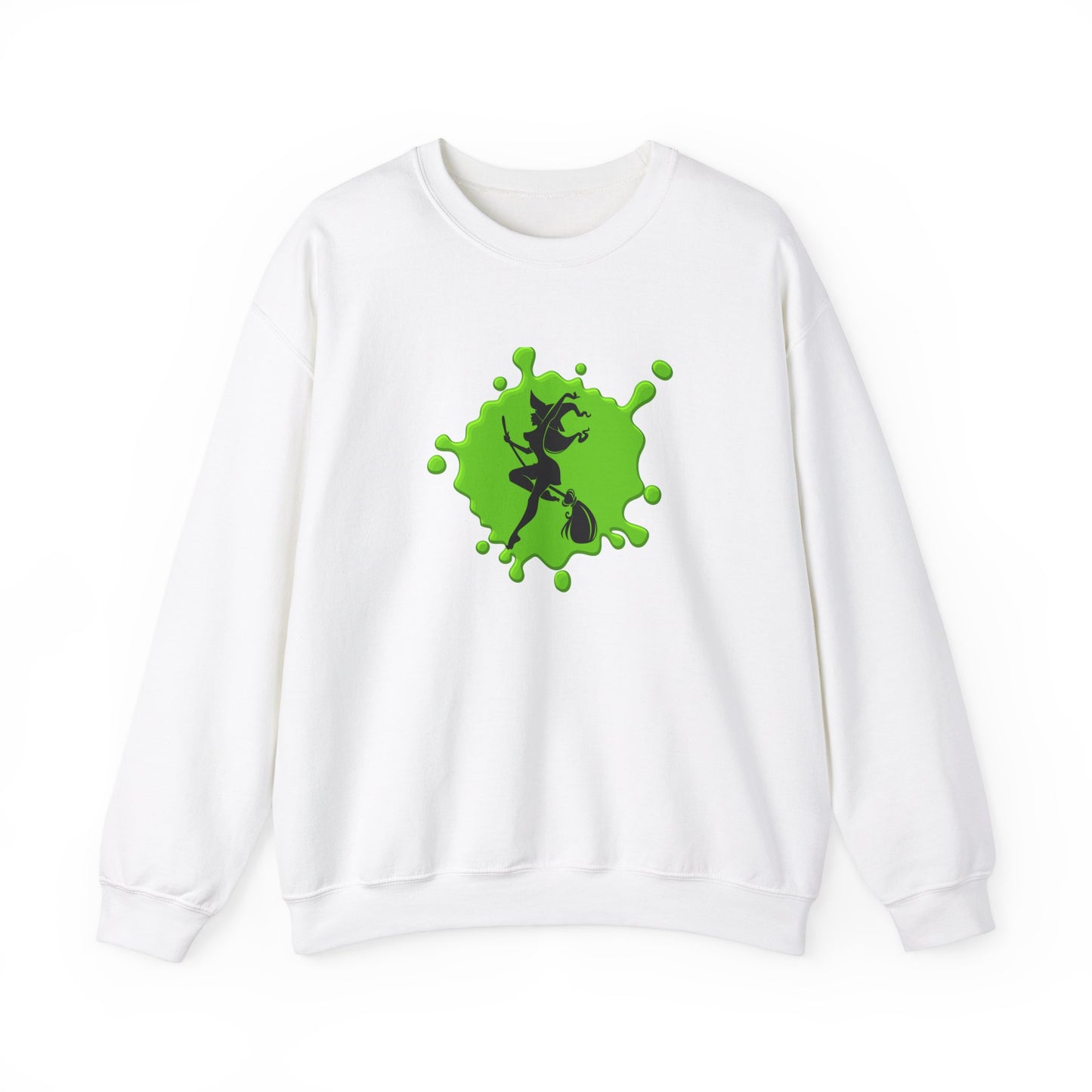 Green Witch Unisex Heavy Blend™ Crewneck Sweatshirt