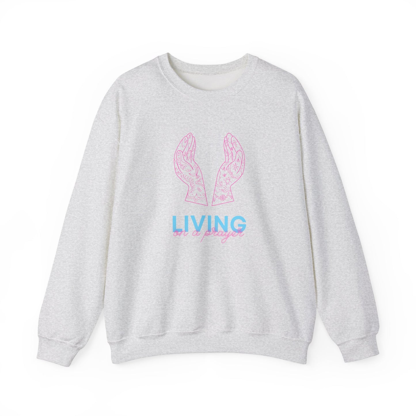 On a Prayer Unisex Heavy Blend™ Crewneck Sweatshirt