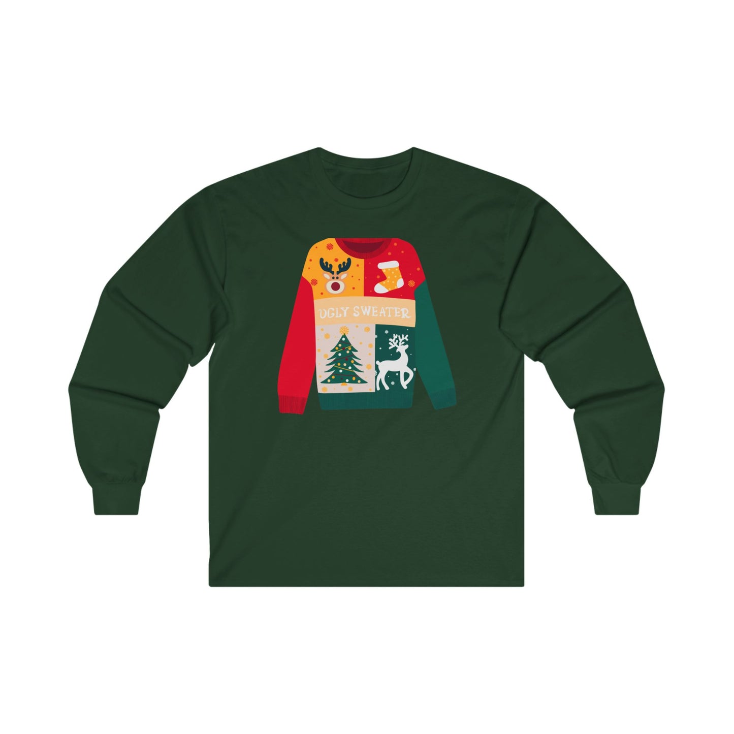 Ugly Sweater Unisex Ultra Cotton Long Sleeve Tee