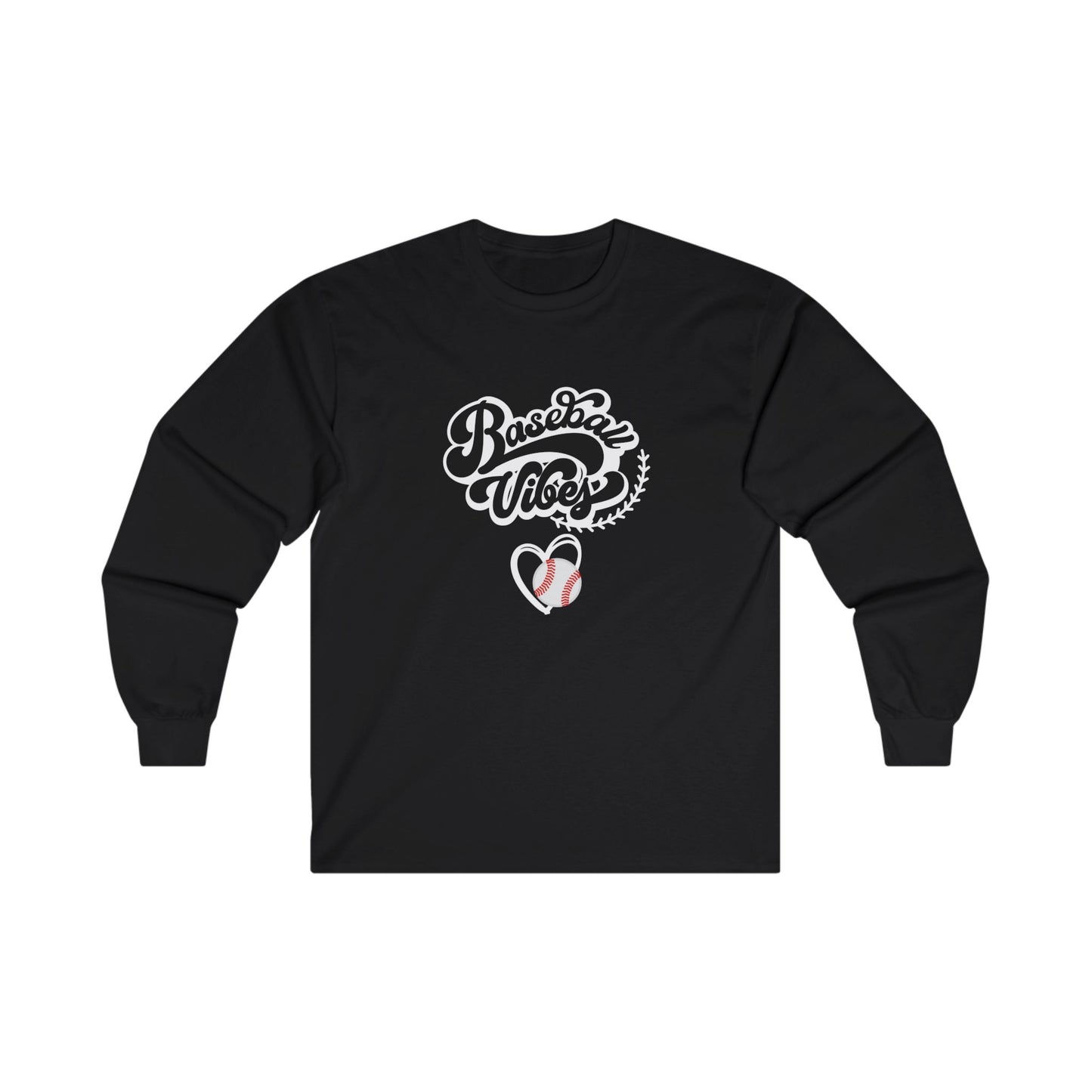 Baseball Vibes Unisex Ultra Cotton Long Sleeve Tee