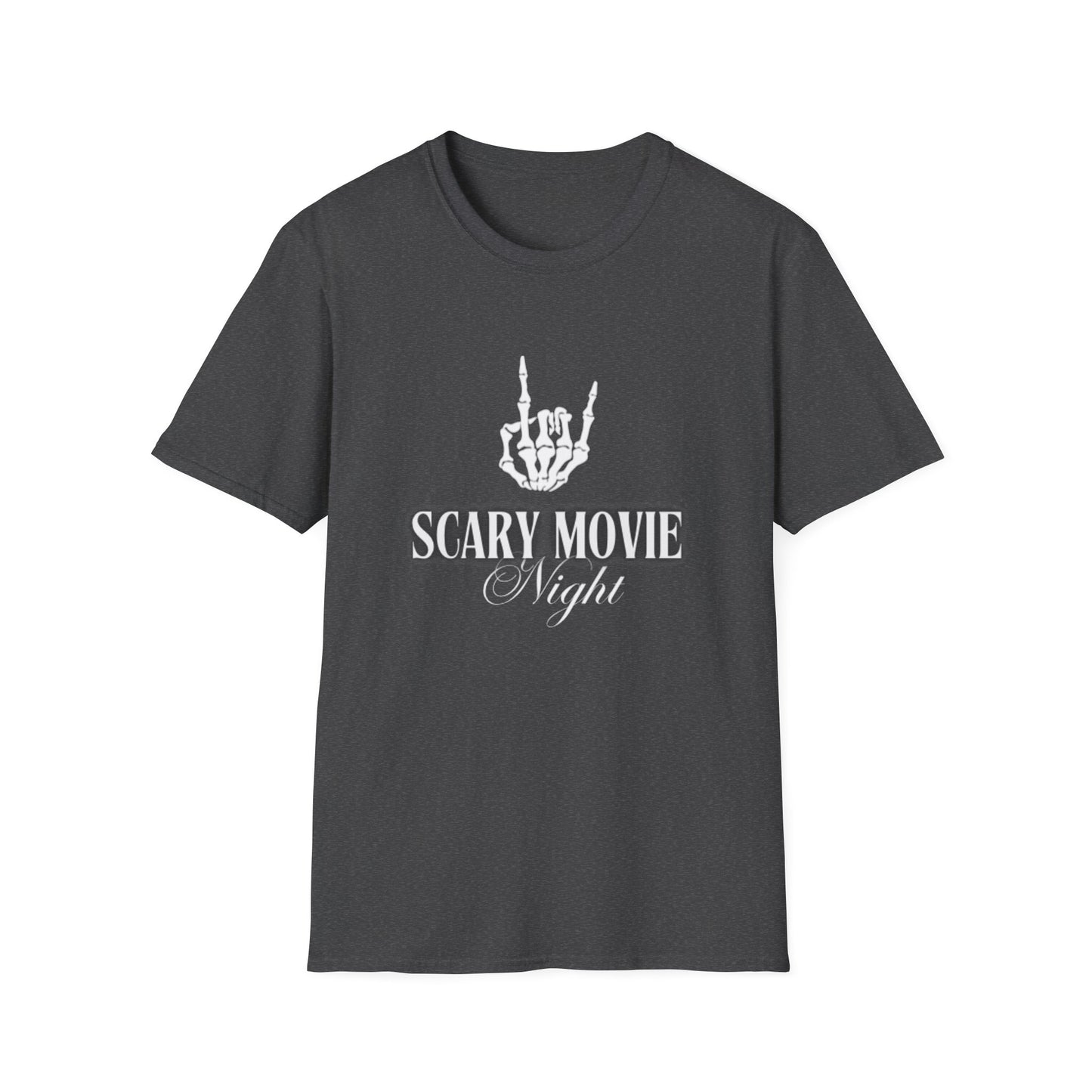 Scary Movie Night Unisex Softstyle T-Shirt