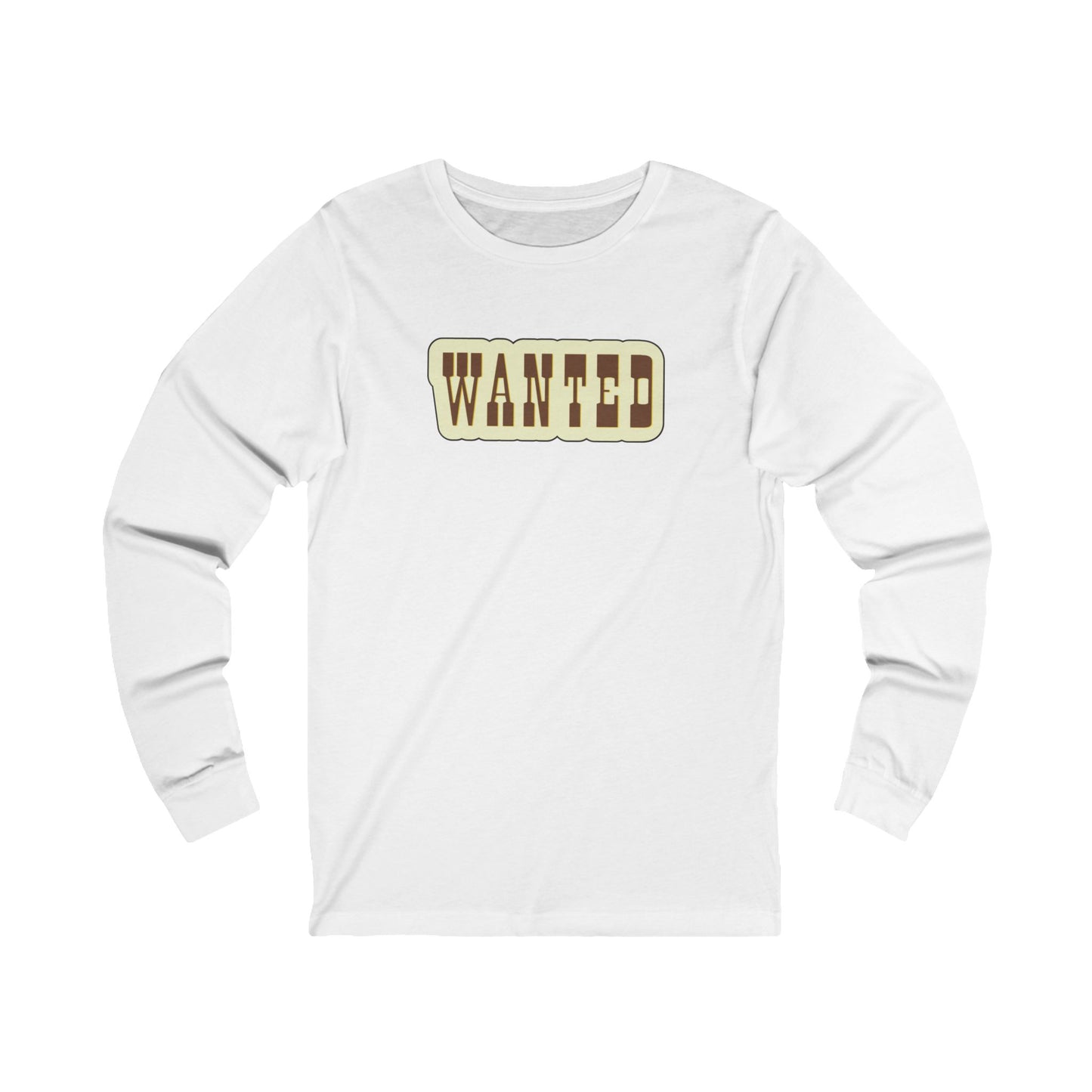 Wanted Unisex Jersey Long Sleeve Tee