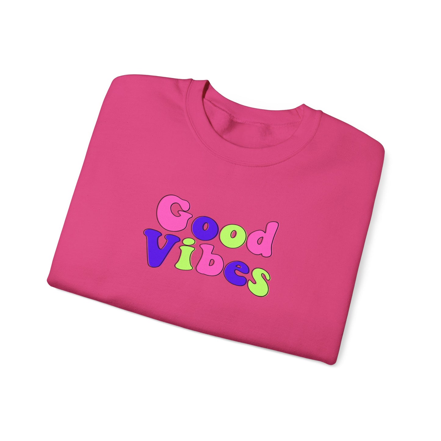 Good Vibes Unisex Heavy Blend™ Crewneck Sweatshirt