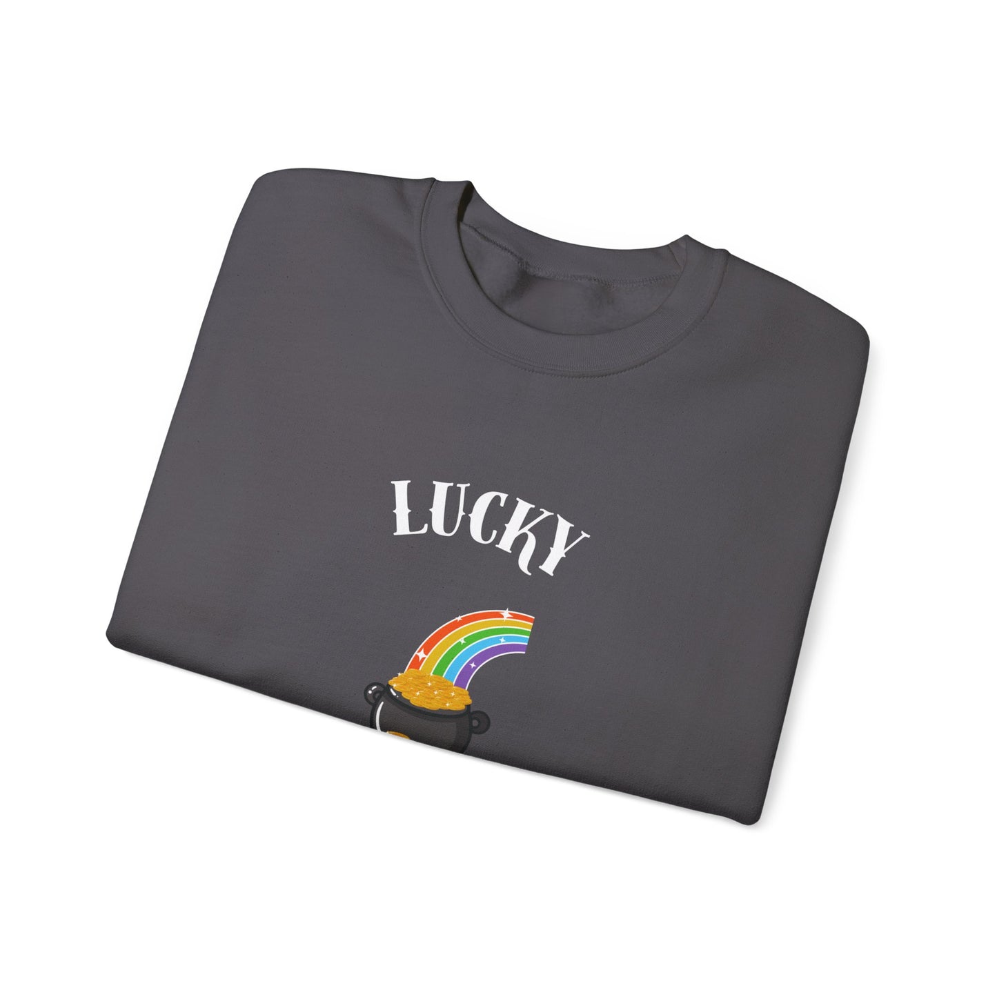 Lucky Pot o Gold St Patrick’s Unisex Heavy Blend™ Crewneck Sweatshirt