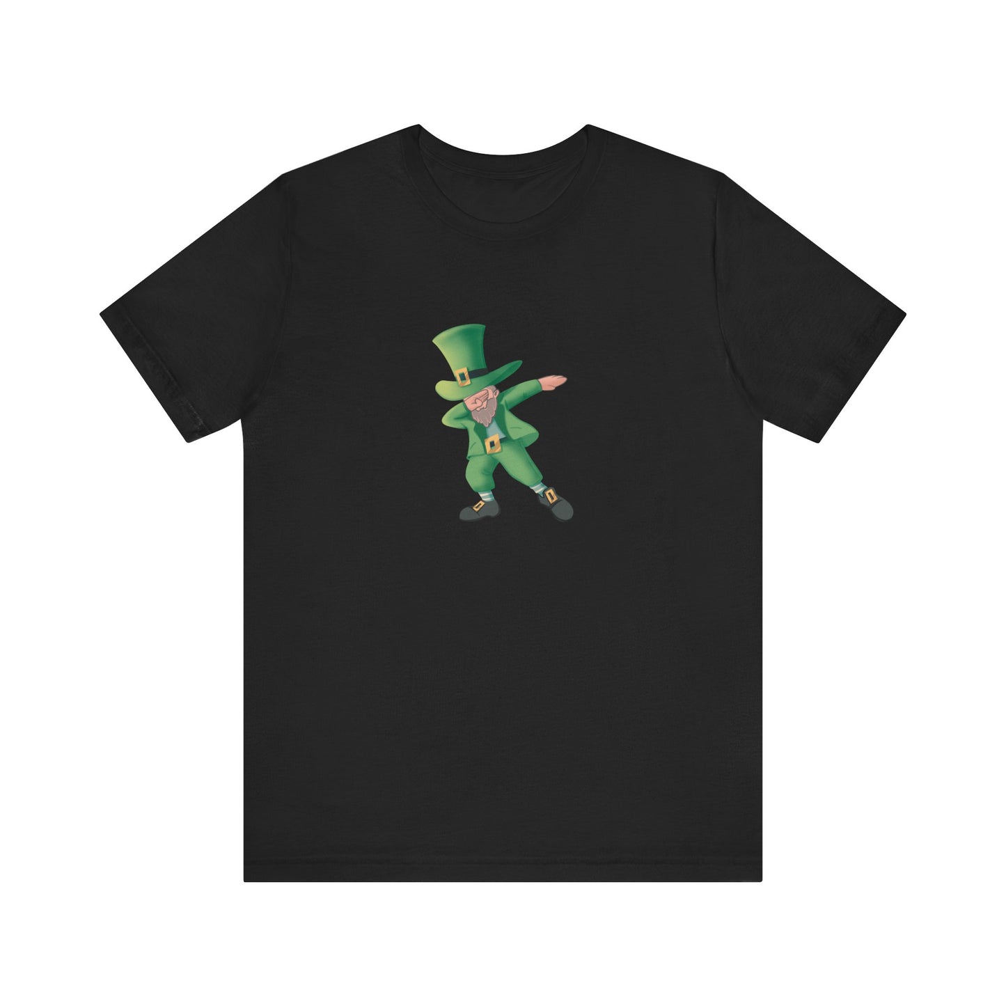 Dabbin Leprechaun St Patrick’s Day Unisex Jersey Short Sleeve Tee