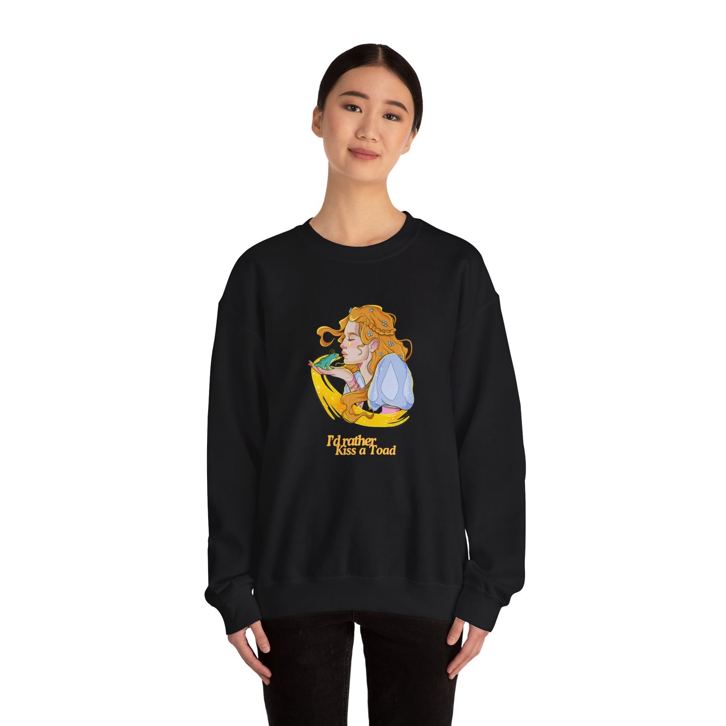 Kiss a Toad Unisex Heavy Blend™ Crewneck Sweatshirt