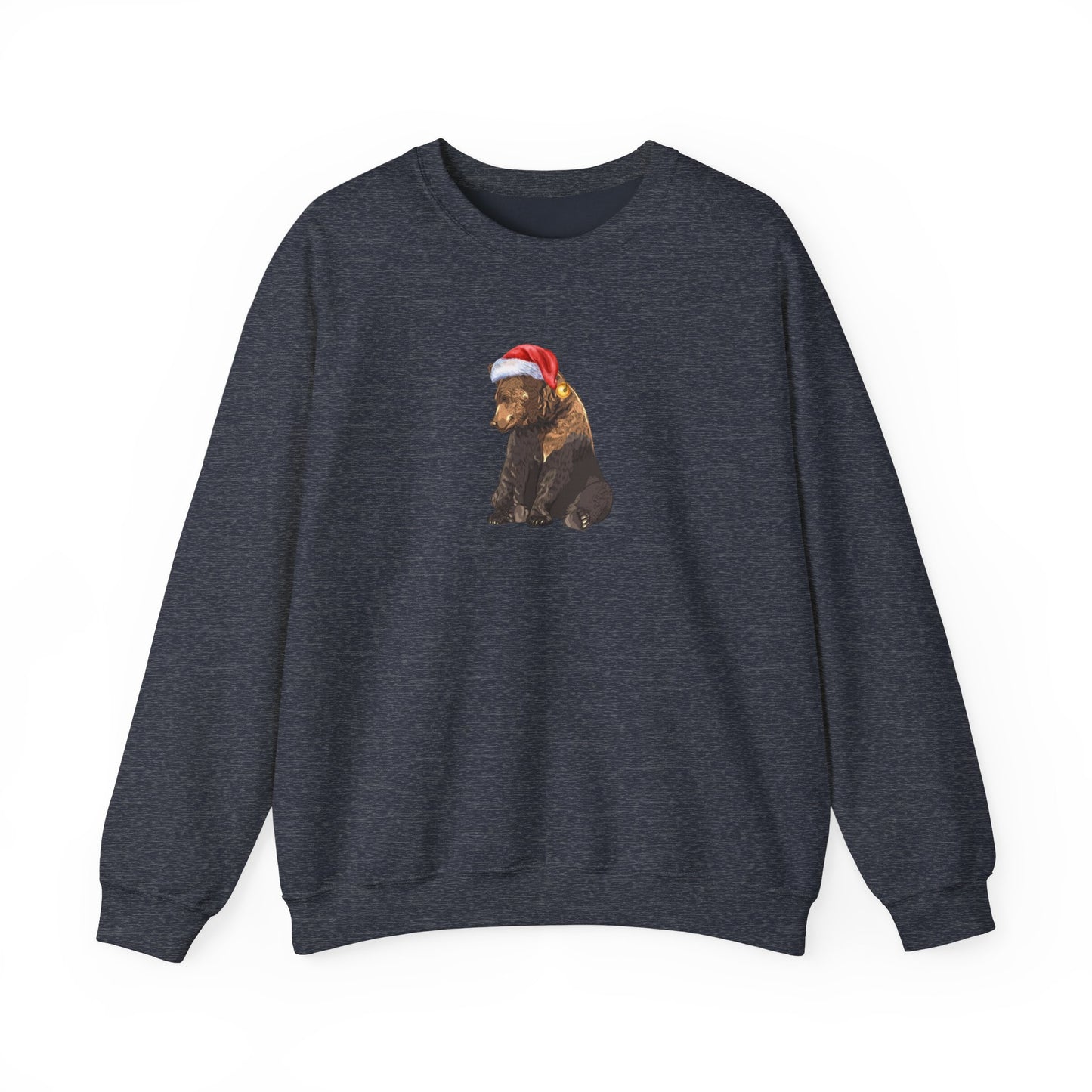 She Chose the Bear Santa Unisex Heavy Blend™ Crewneck Sweatshirt