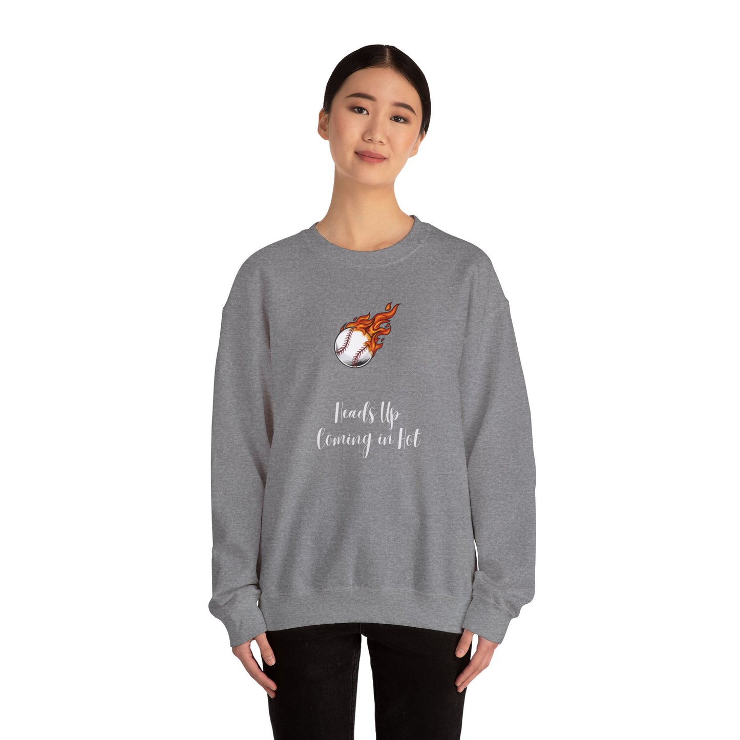 Heads Up Unisex Heavy Blend™ Crewneck Sweatshirt