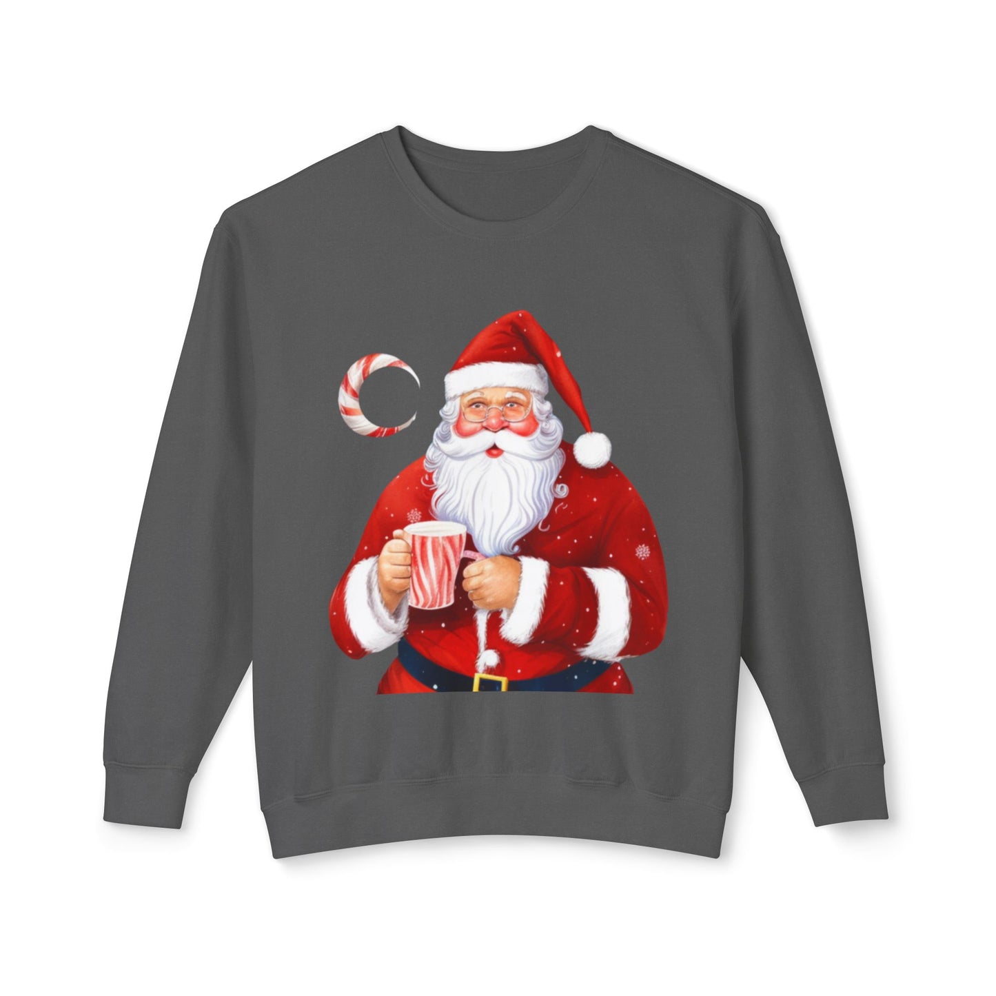 Vintage Santa Unisex Lightweight Crewneck Sweatshirt