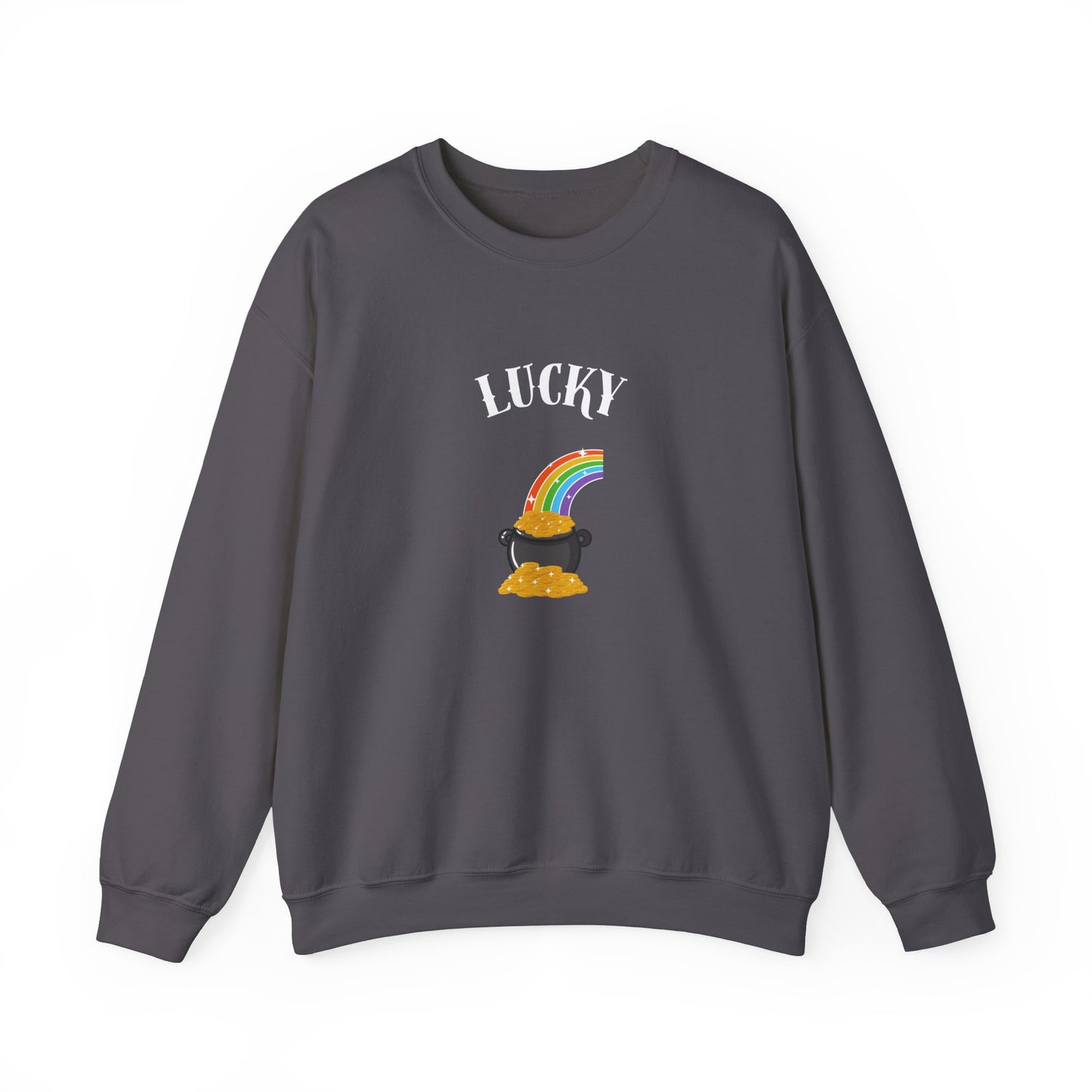 Lucky Pot o Gold St Patrick’s Unisex Heavy Blend™ Crewneck Sweatshirt