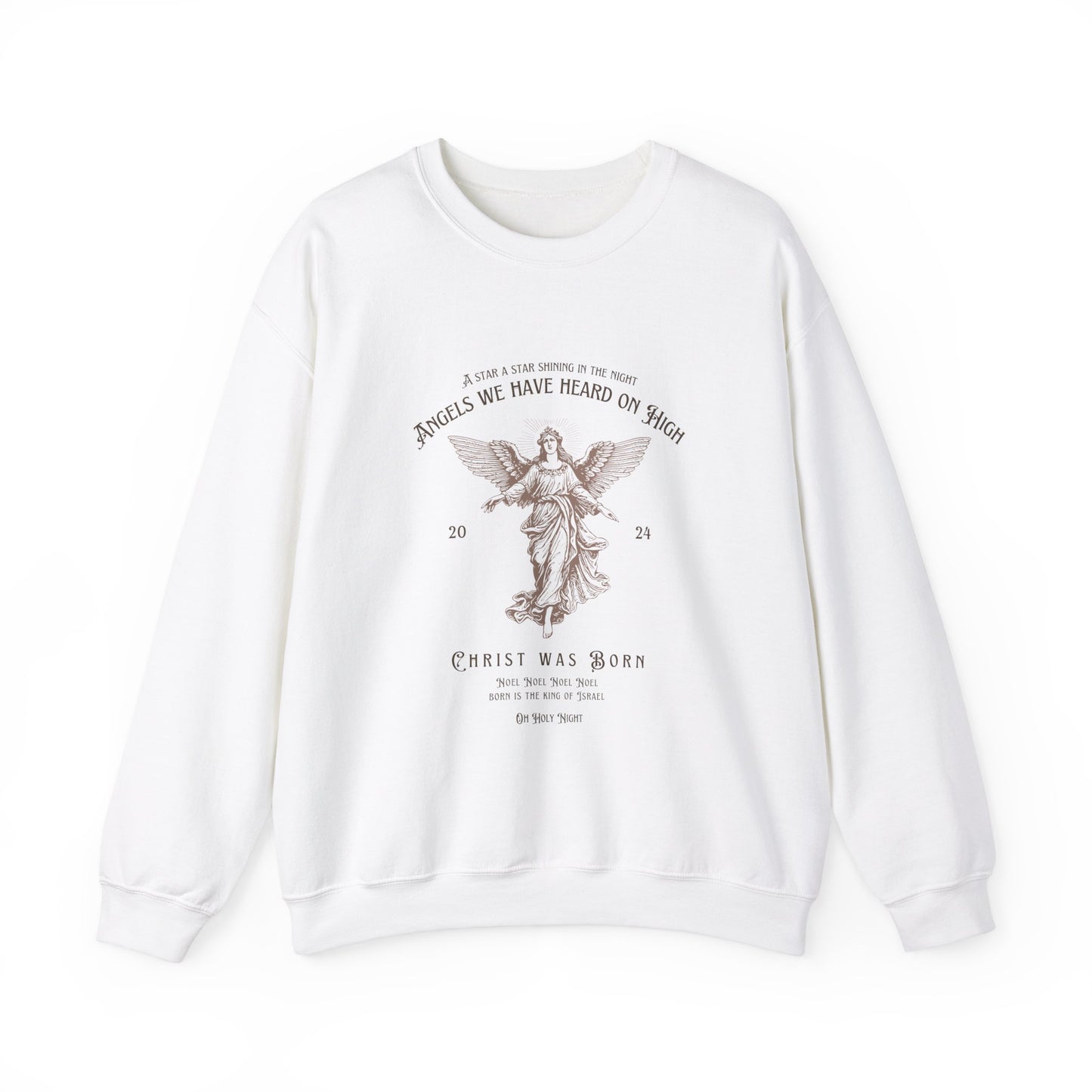 Christ Was Born Unisex Heavy Blend™ Crewneck Sweatshirt