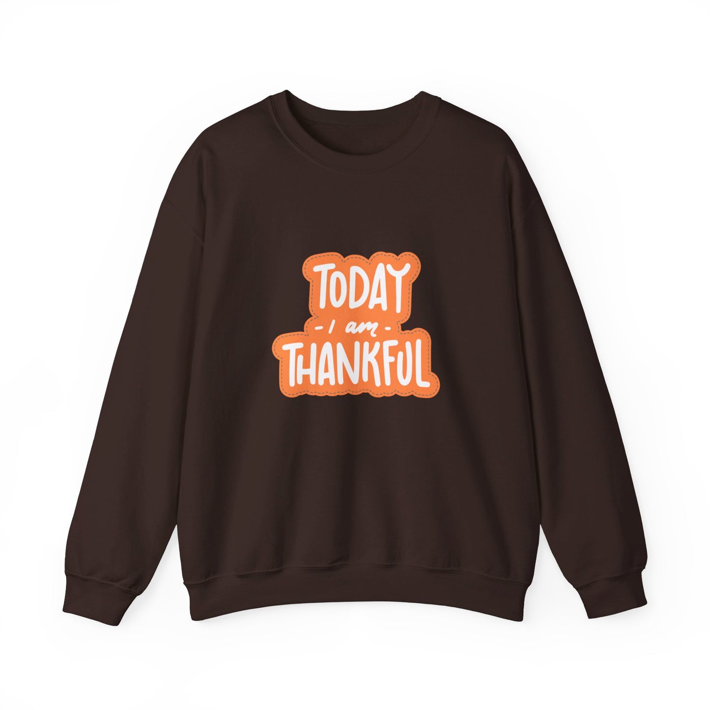 Today Thankful Unisex Heavy Blend™ Crewneck Sweatshirt