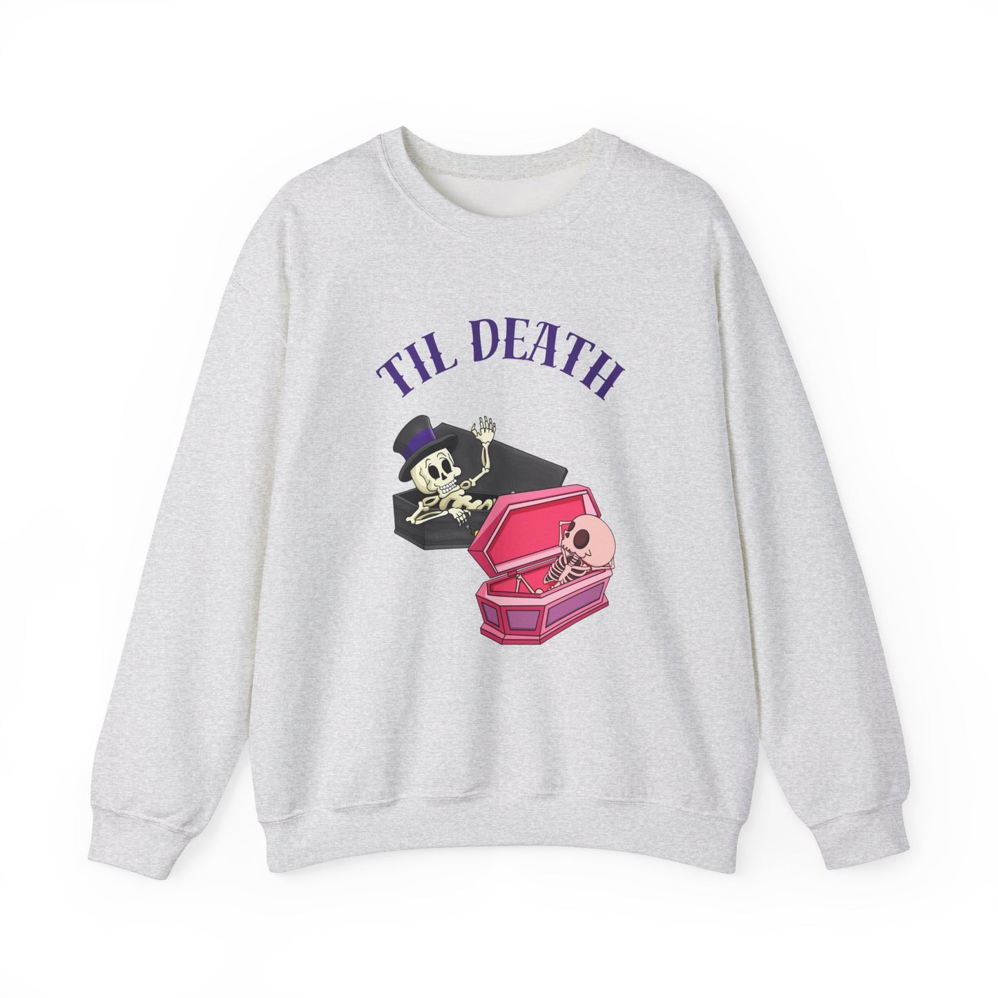 Til Death Unisex Heavy Blend™ Crewneck Sweatshirt