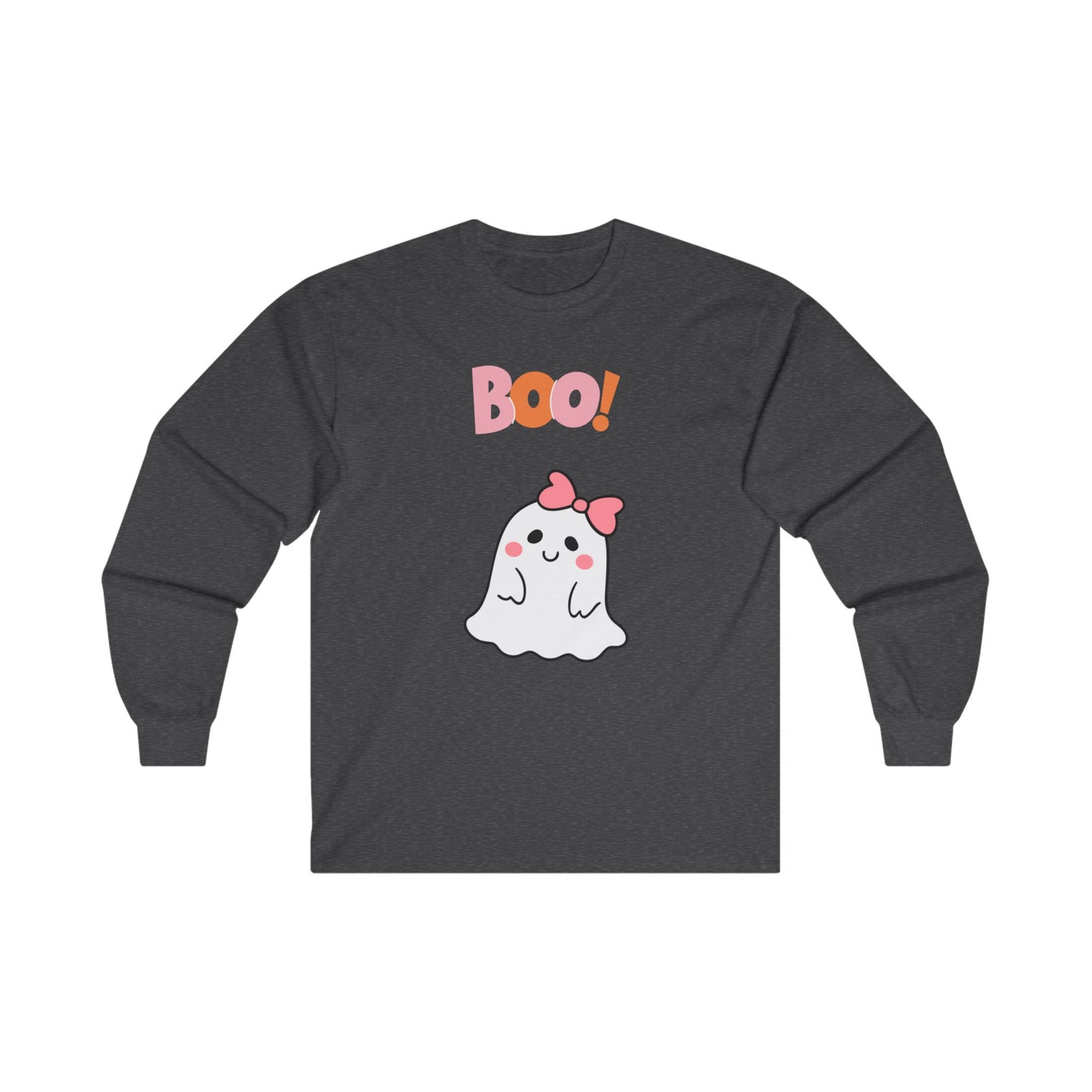 Pink Boo Unisex Ultra Cotton Long Sleeve Tee