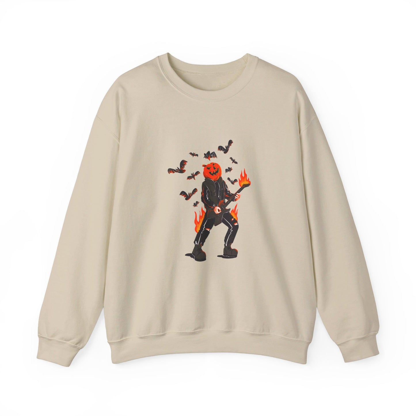 Flaming J Unisex Heavy Blend™ Crewneck Sweatshirt