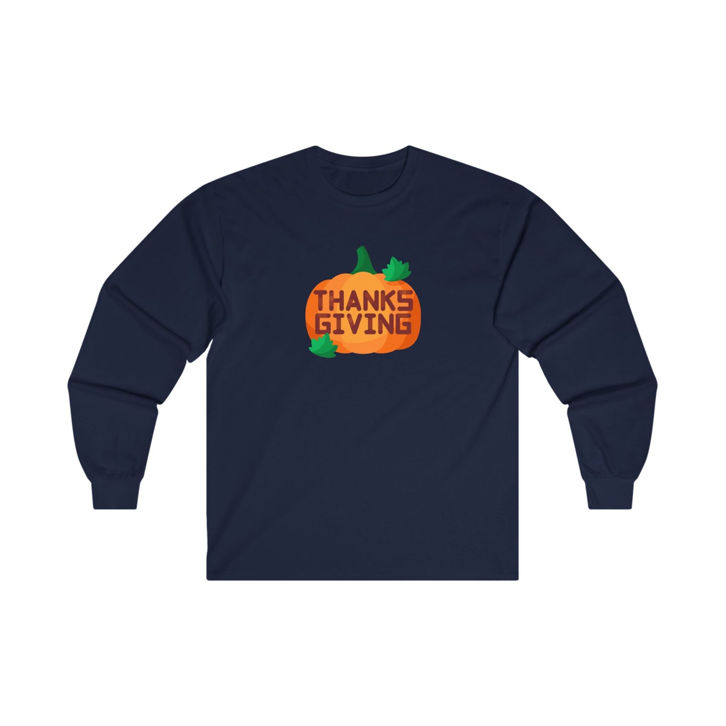 Orange Pumpkin TG Unisex Ultra Cotton Long Sleeve Tee