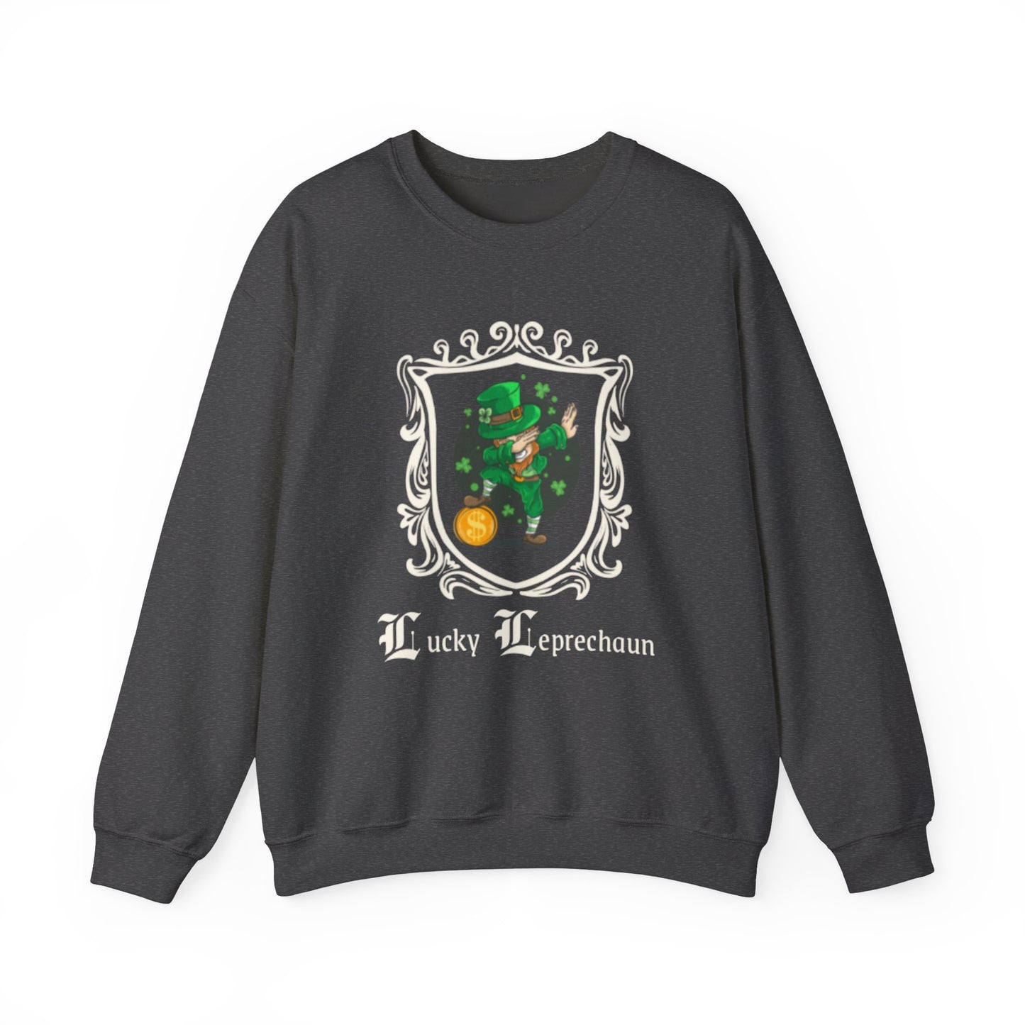 Lucky Leprechaun St. Patrick’s Day Unisex Heavy Blend™ Crewneck Sweatshirt