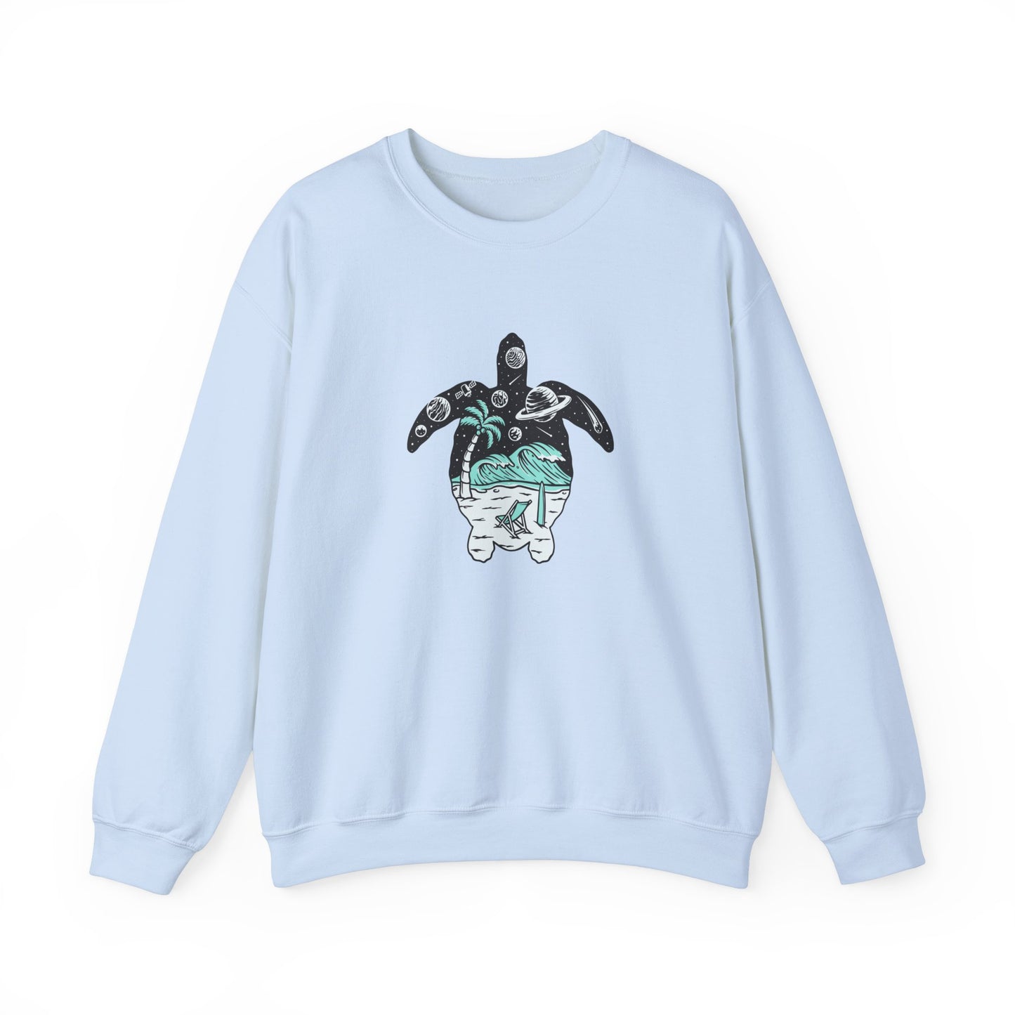 Space Turtle Unisex Heavy Blend™ Crewneck Sweatshirt