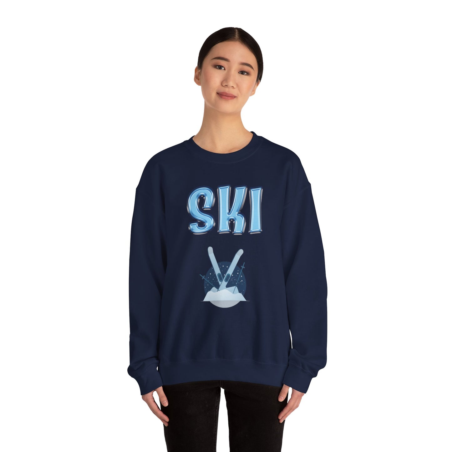 Ski Unisex Heavy Blend™ Crewneck Sweatshirt