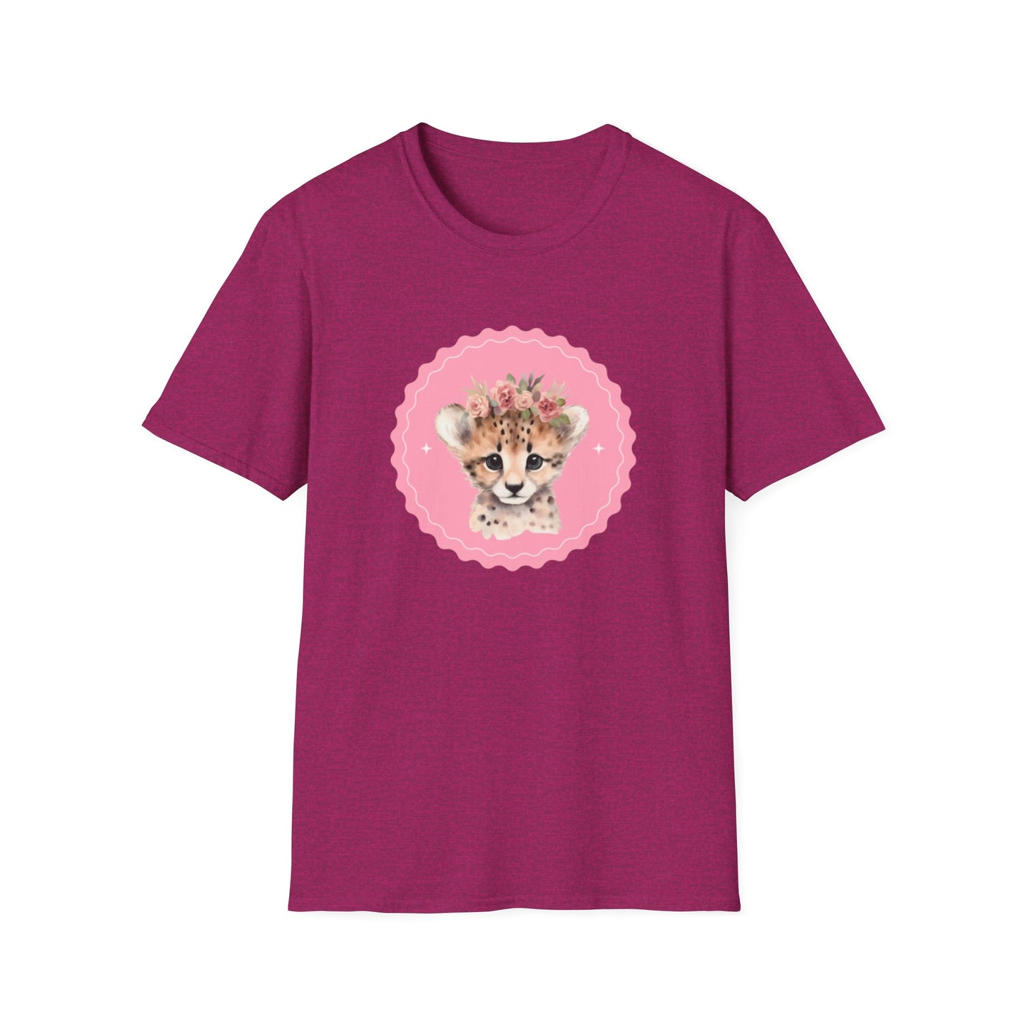 Leopard Cub Unisex Softstyle T-Shirt