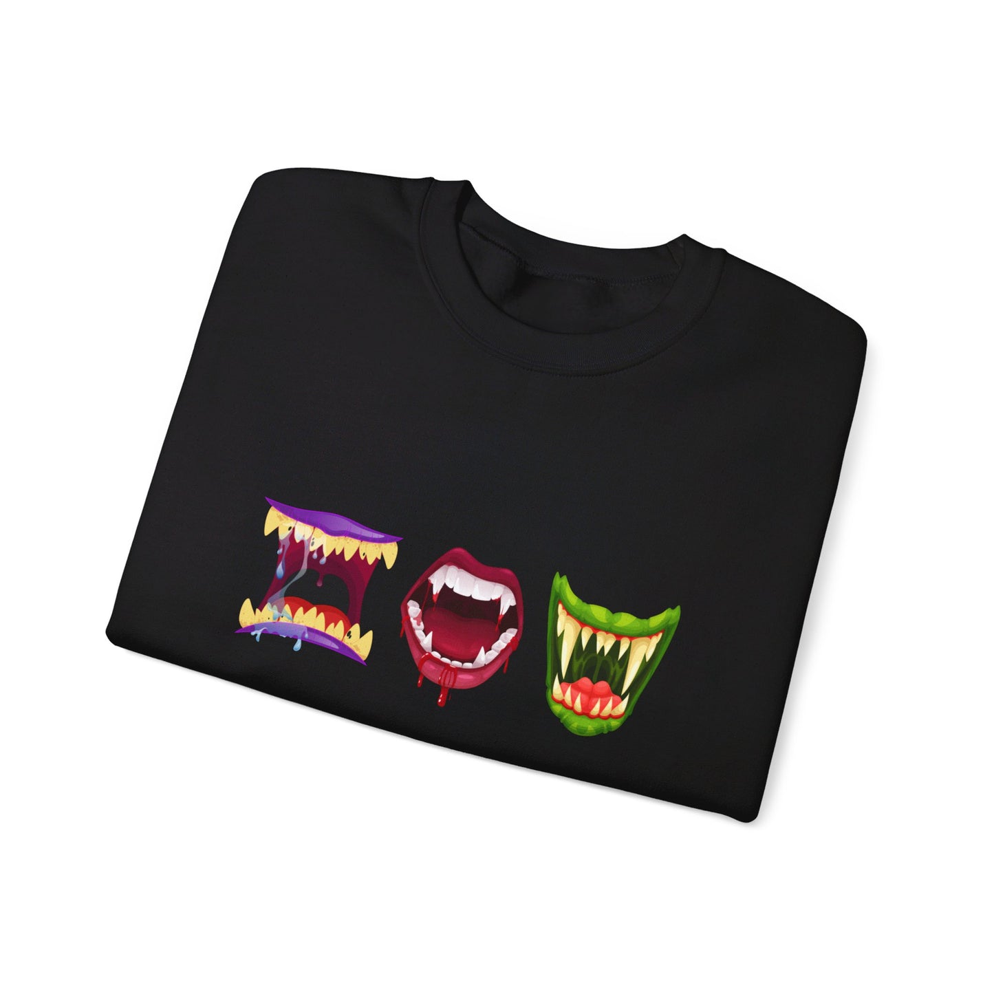 Monster Mouth Unisex Heavy Blend™ Crewneck Sweatshirt