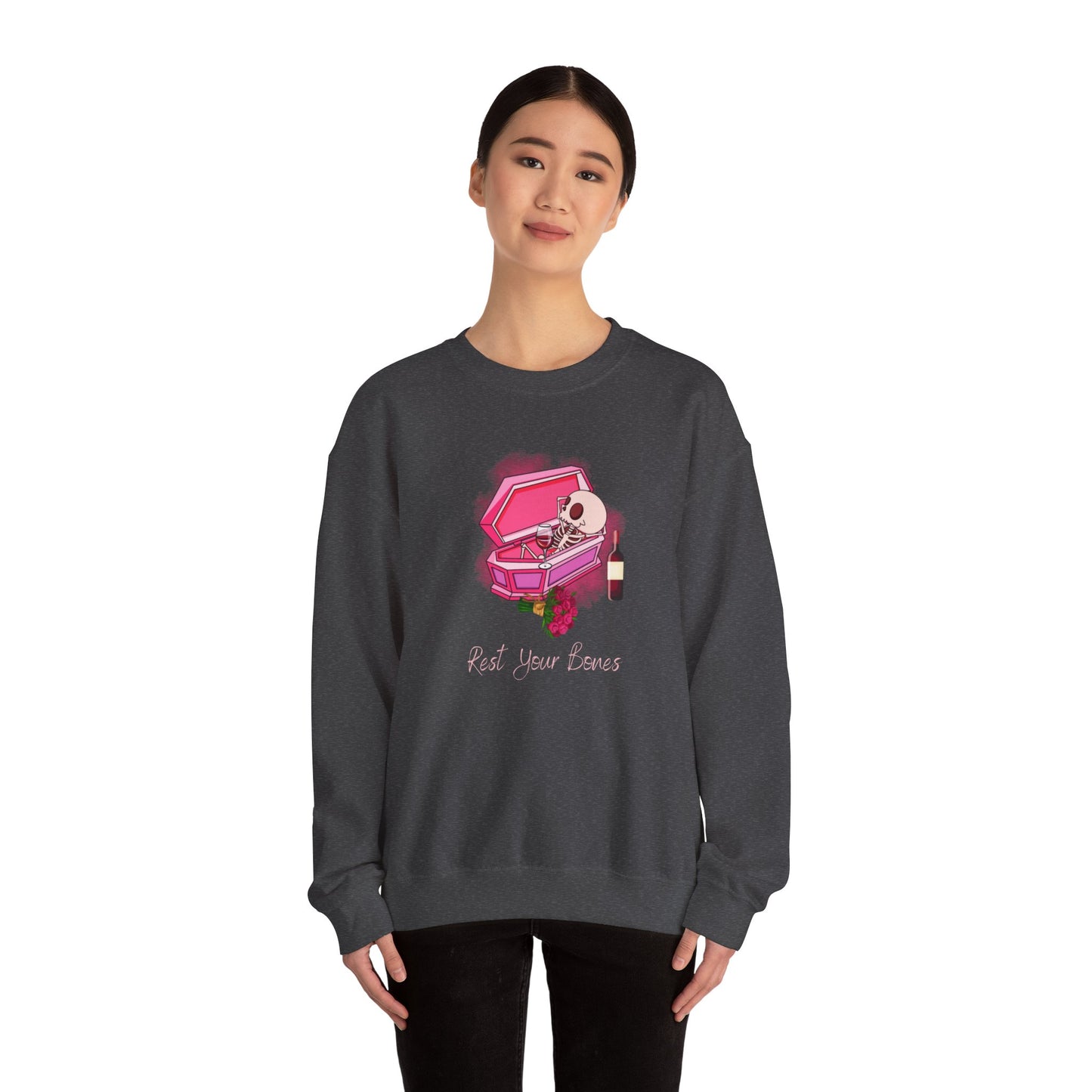 Rest Your Bones Unisex Heavy Blend™ Crewneck Sweatshirt