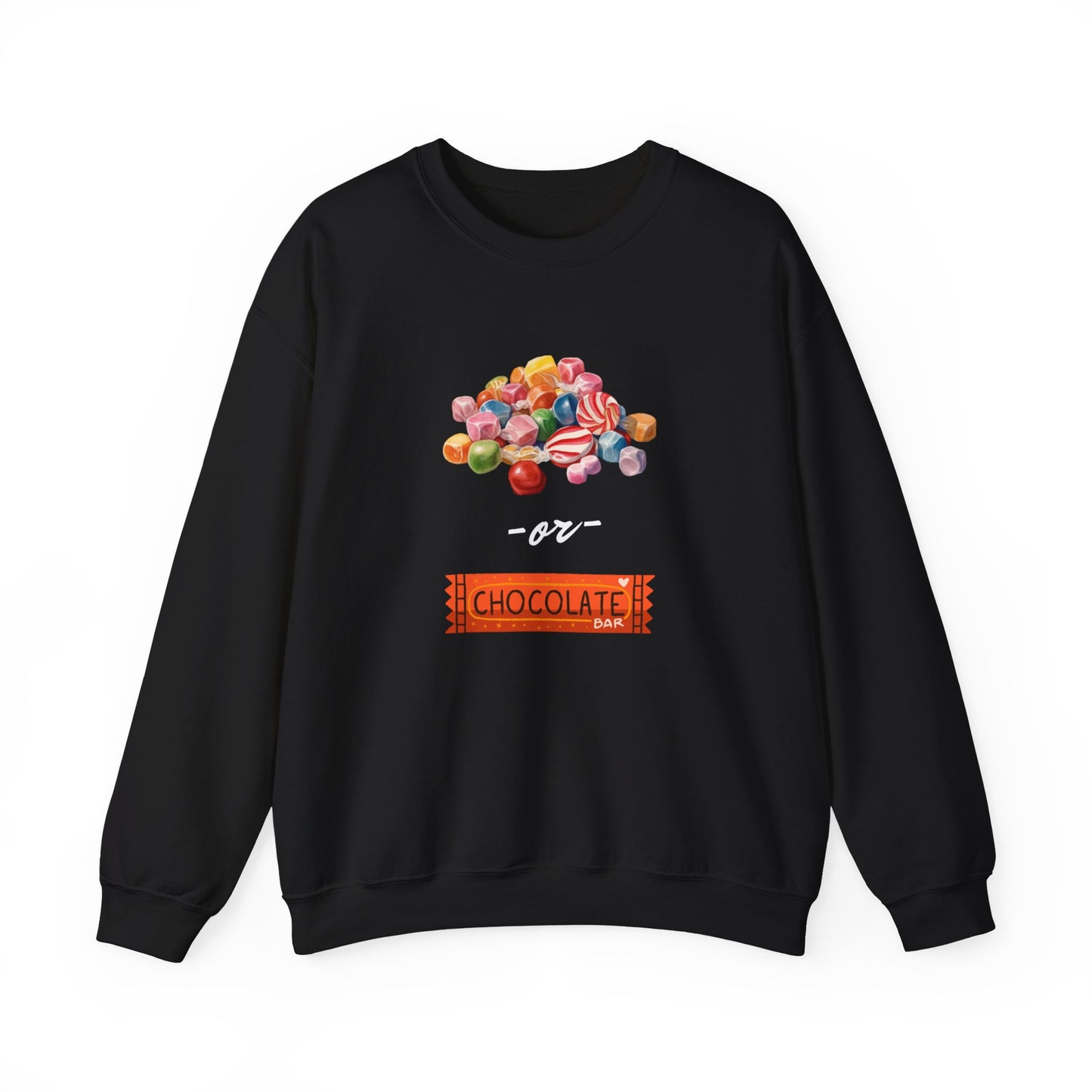 Or Chocolate Unisex Heavy Blend™ Crewneck Sweatshirt