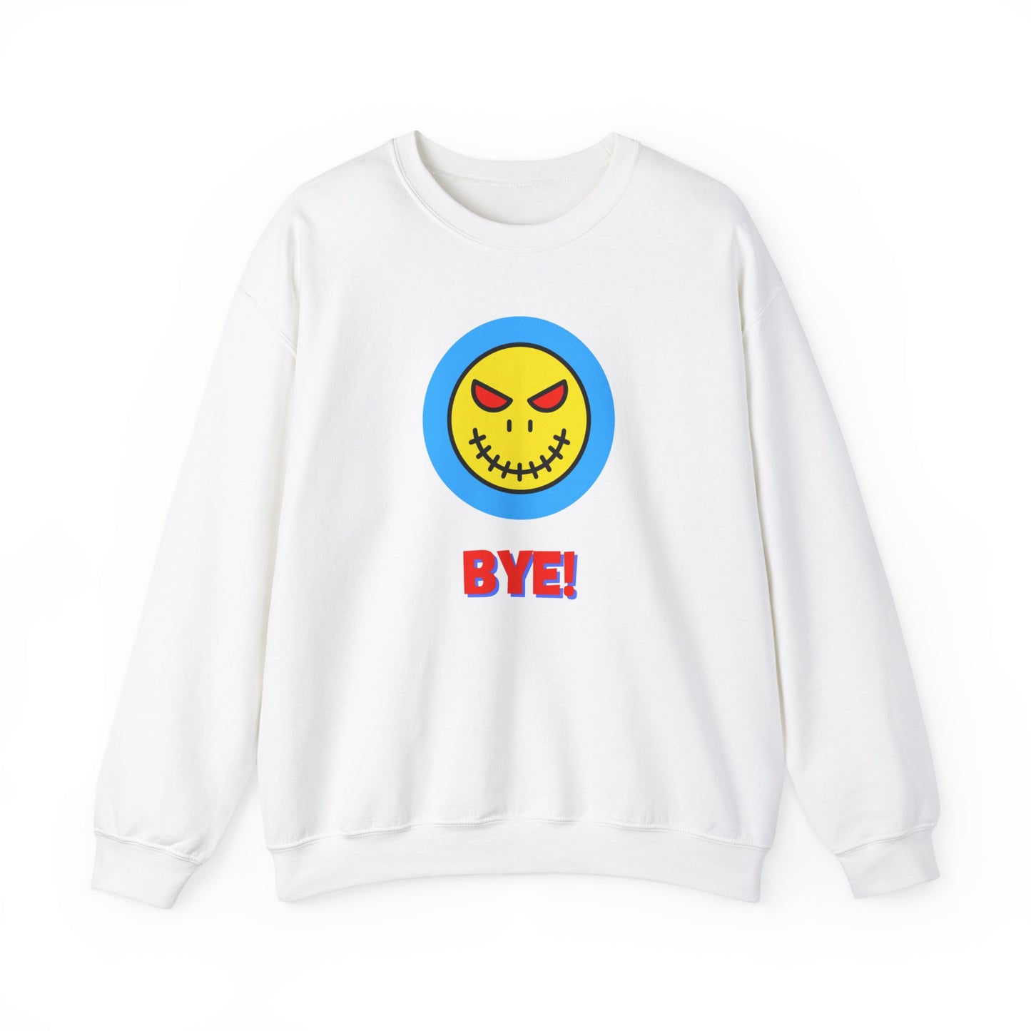 BYE! Unisex Heavy Blend™ Crewneck Sweatshirt