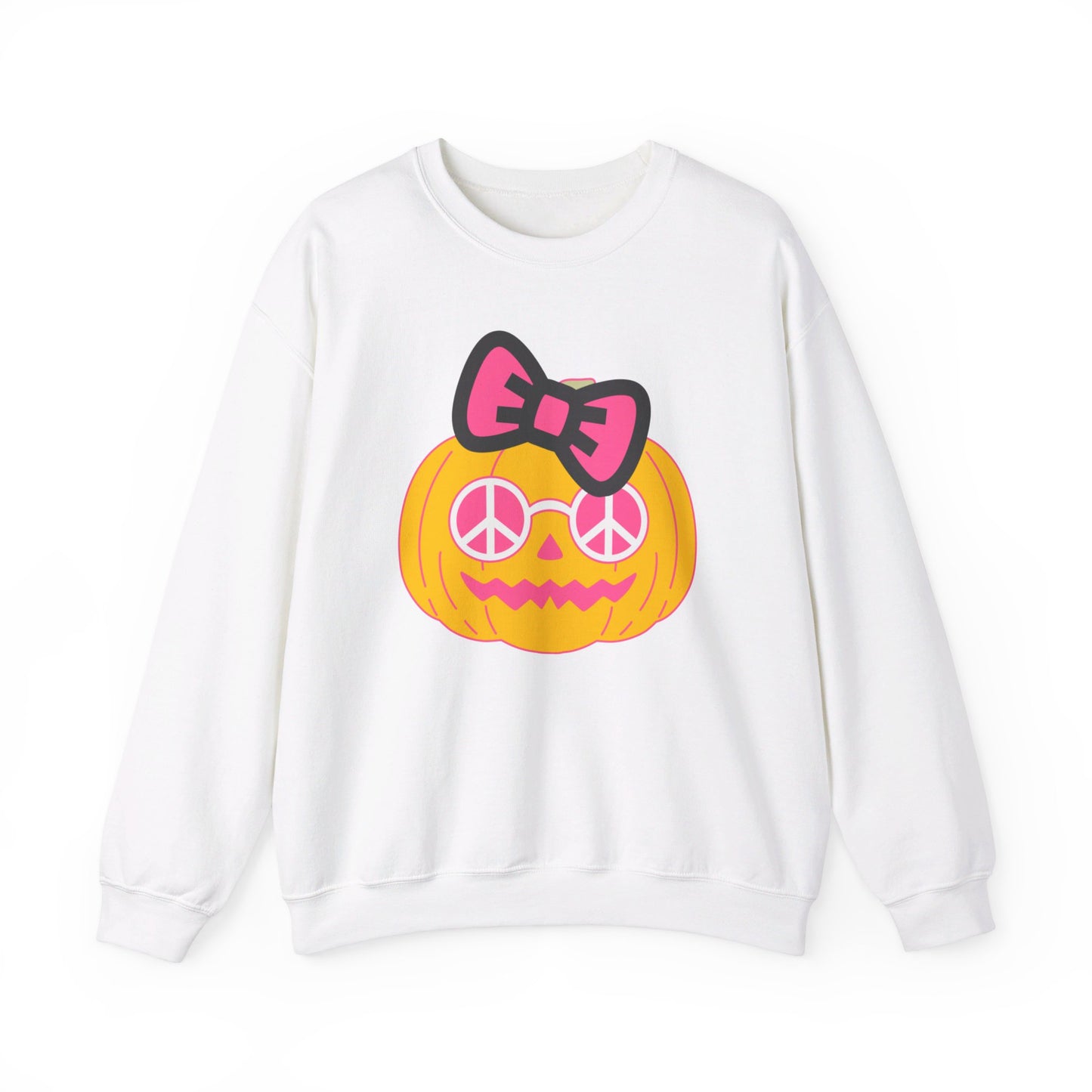 Peace Pumpkin Unisex Heavy Blend™ Crewneck Sweatshirt