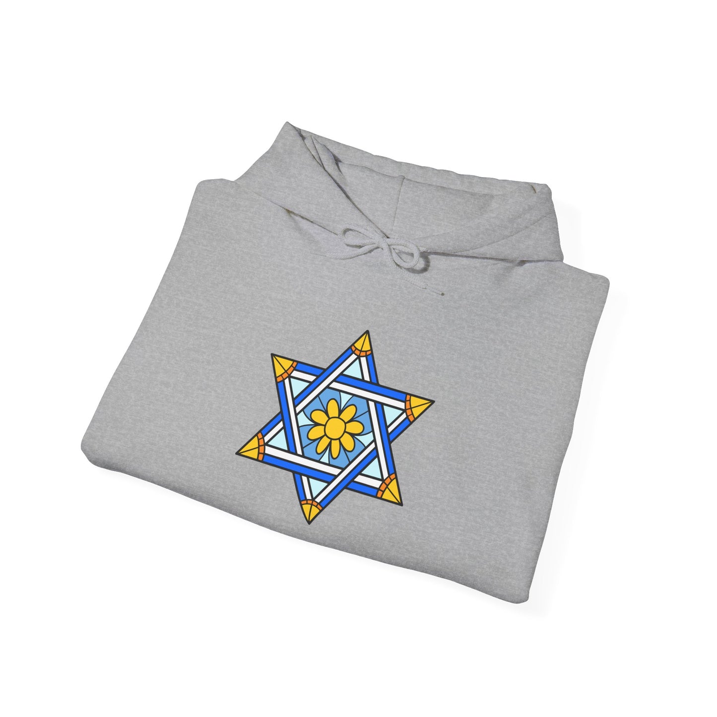 Star of David Unisex Heavy Blend™ Hooded Sweatshirt